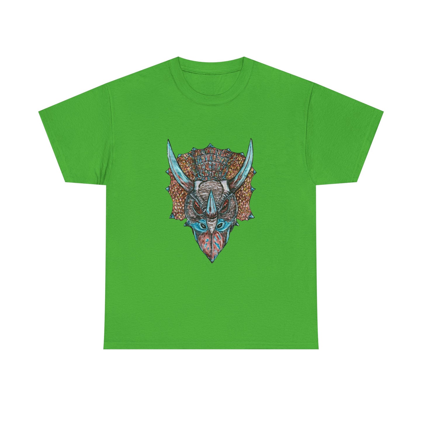 Triceratops Unisex Heavy Cotton Tee