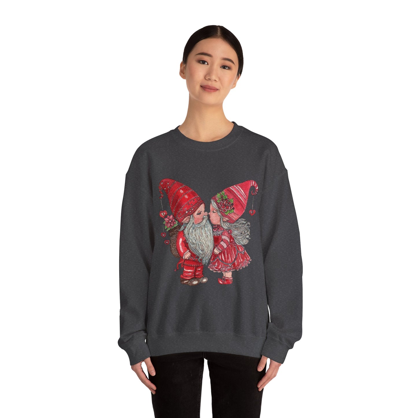 Gnome Lovers Unisex Heavy Blend™ Crewneck Sweatshirt