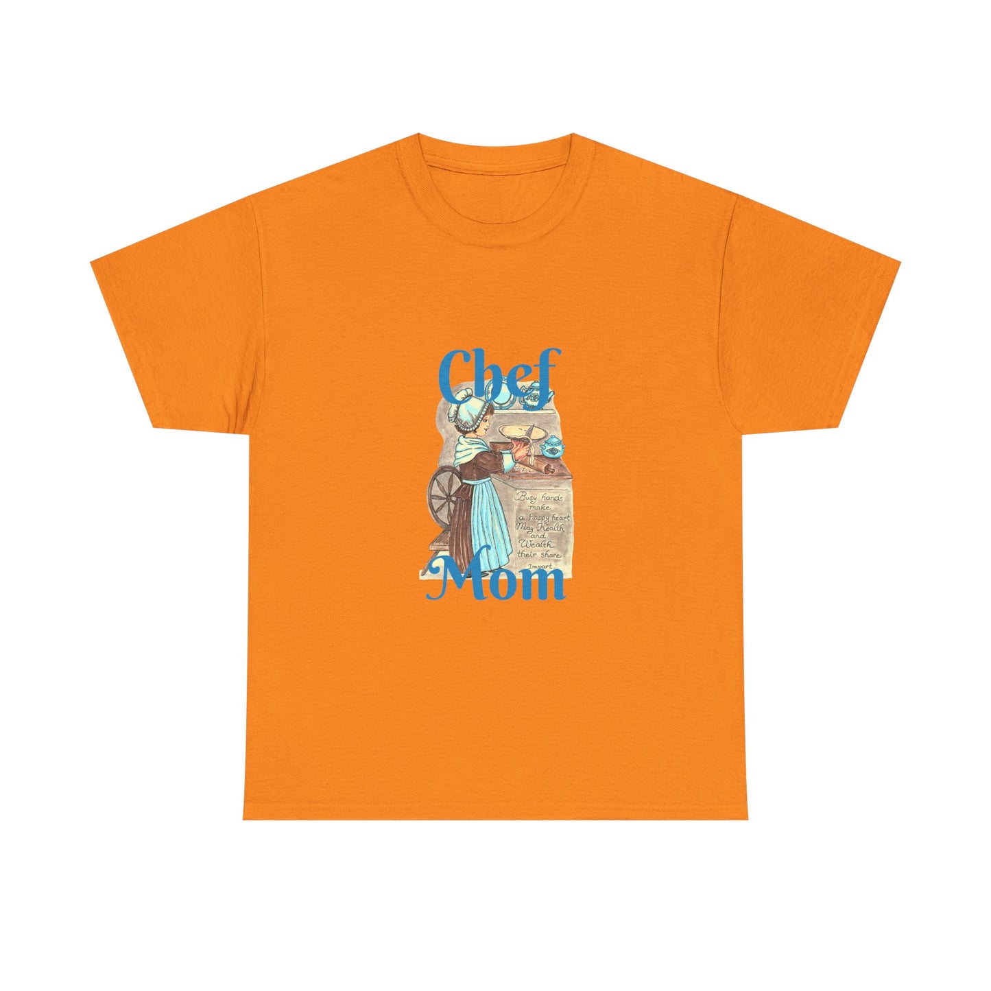 Chef Mom Unisex Heavy Cotton Tee