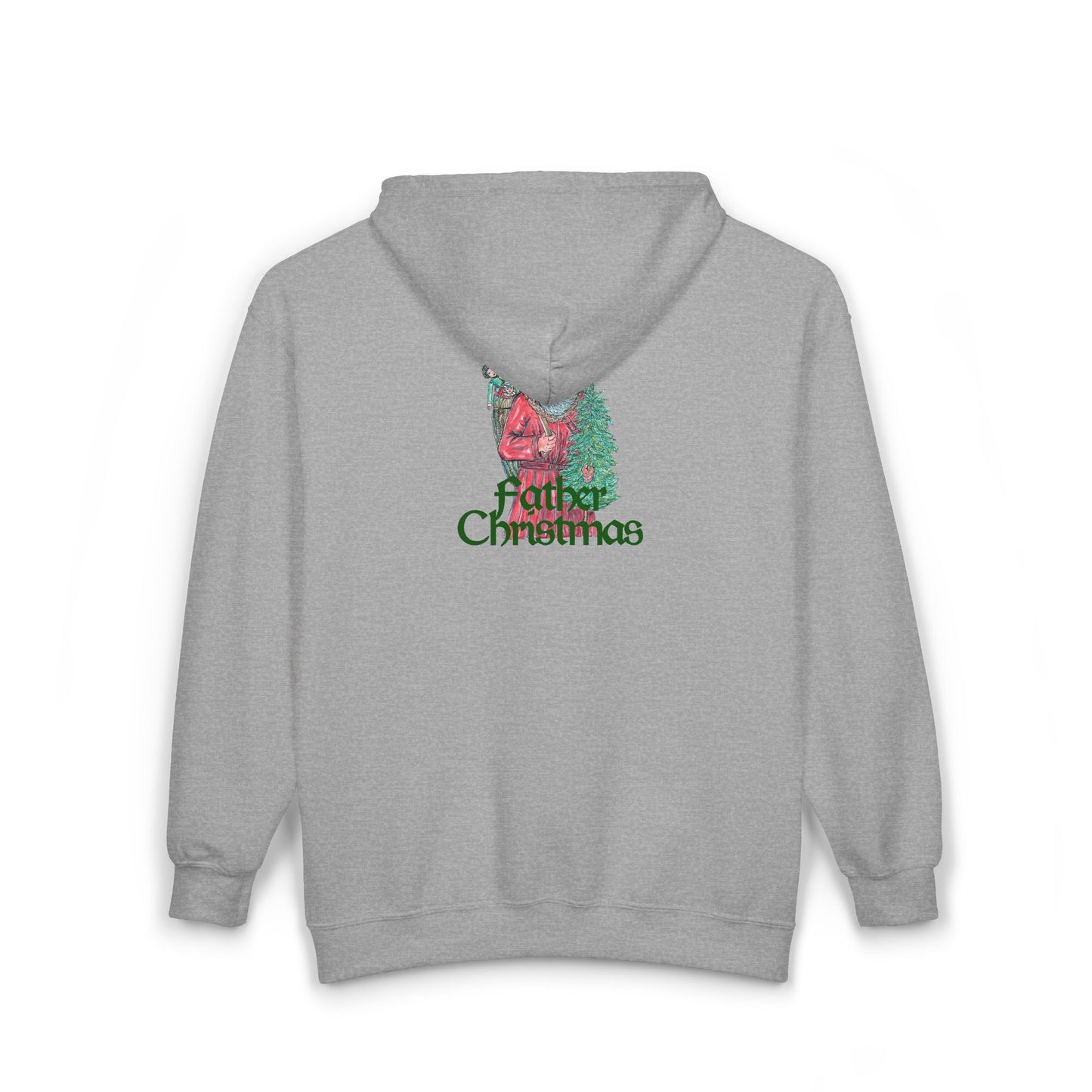 Father Christmas Unisex Heavy Blend™ Full Zip Hooded Sweatshirt