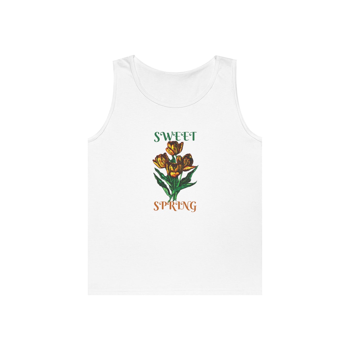 Sweet Spring Unisex Heavy Cotton Tank Top