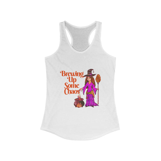 Brewing Up Some Chaos Women's Ideal Racerback Tank