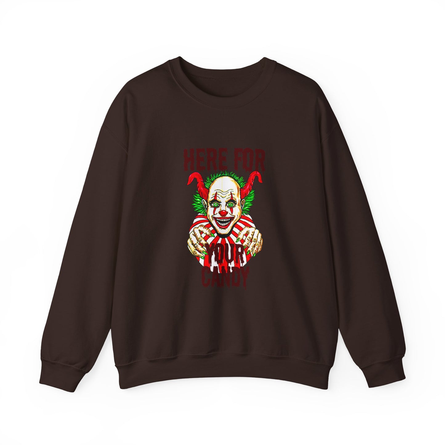 Here for Your Candy Unisex Heavy Blend™ Crewneck Sweatshirt