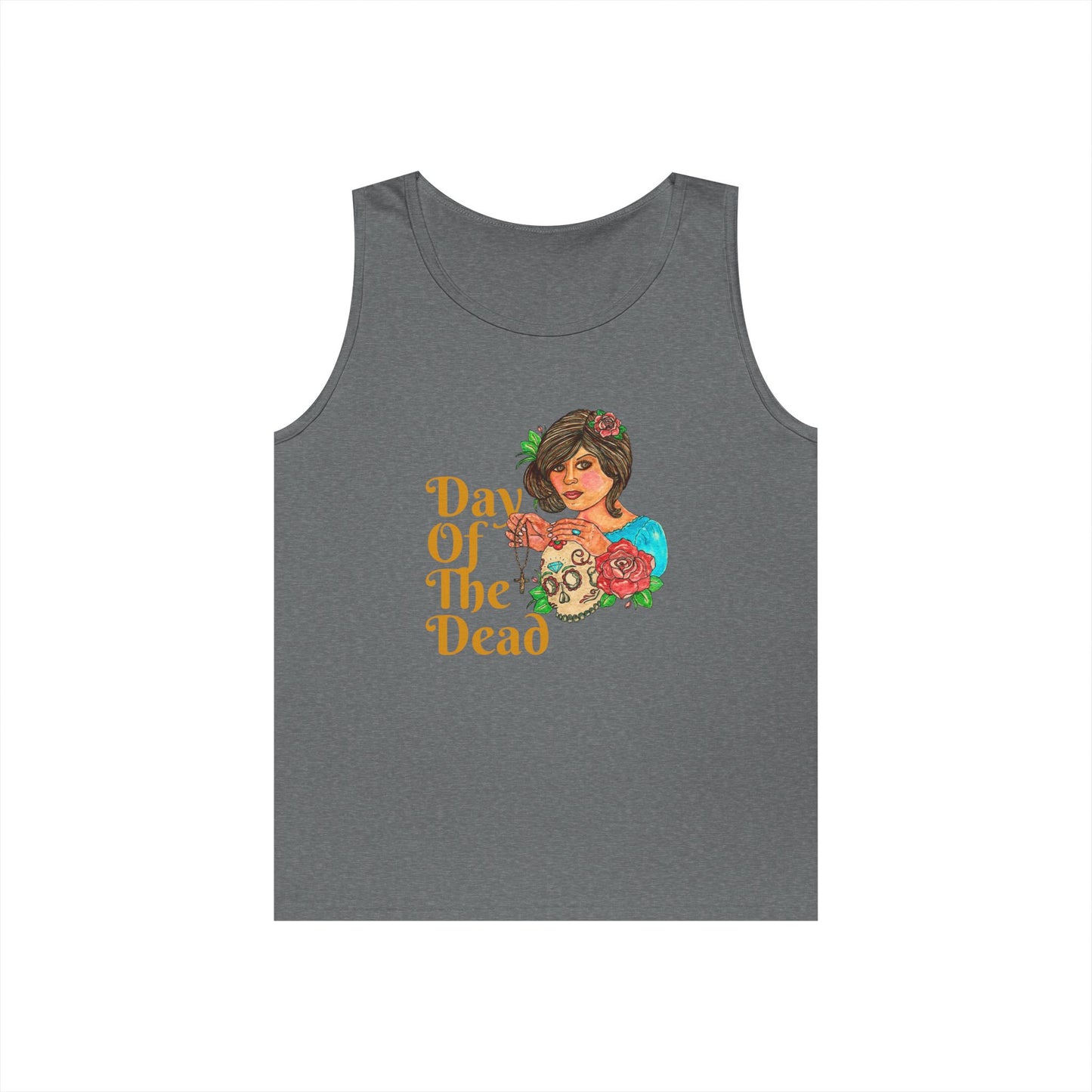 Day of the Dead Unisex Heavy Cotton Tank Top