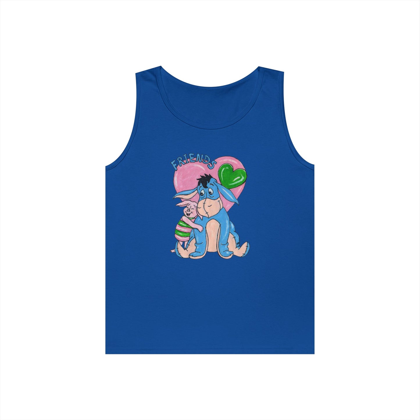 Best Friends Unisex Heavy Cotton Tank Top