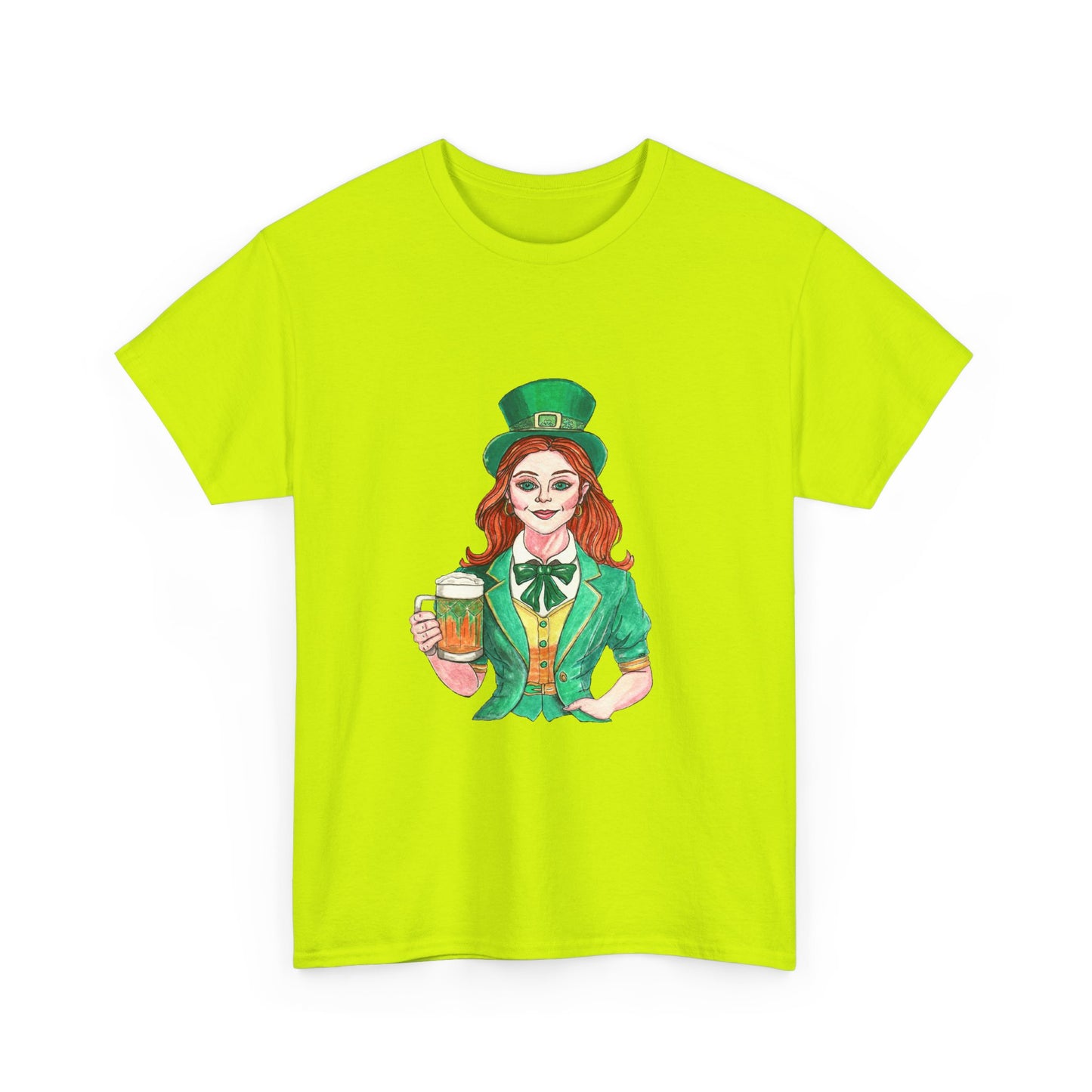 Paddys Day Cheers Unisex Heavy Cotton Tee