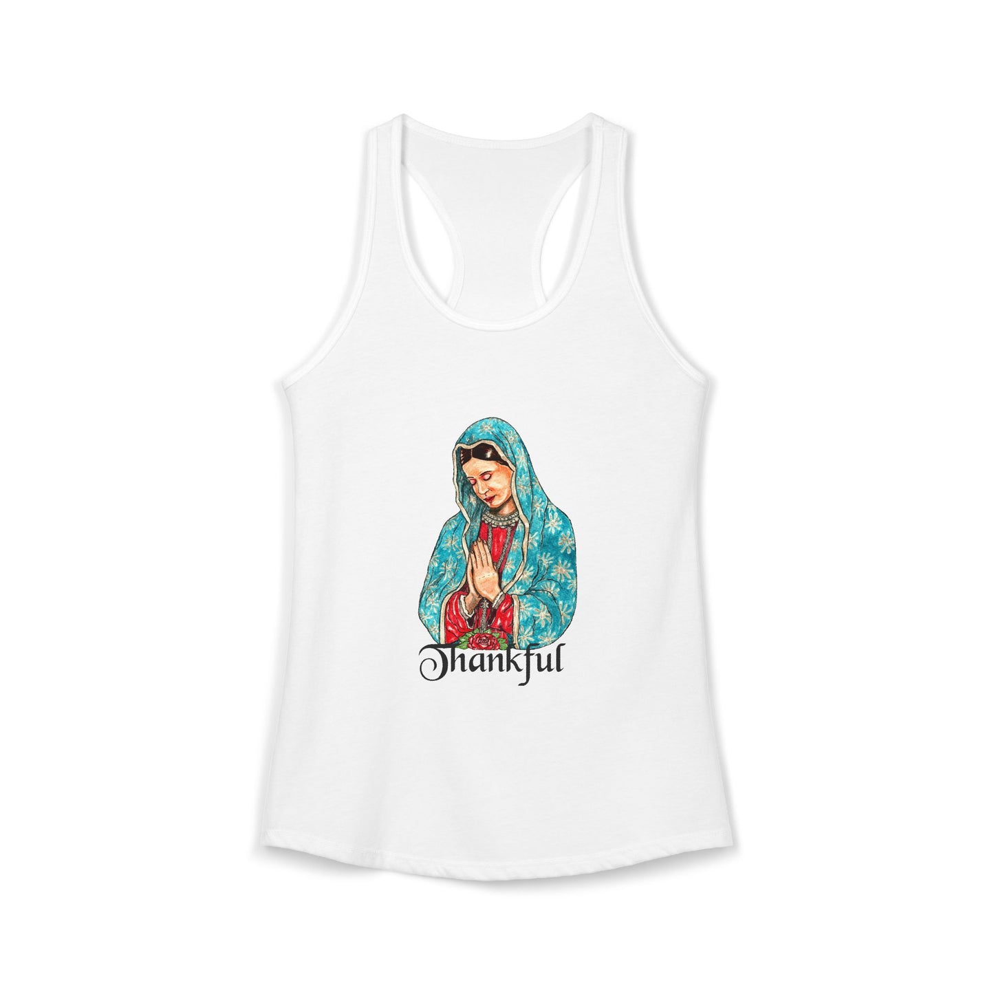 Thankful Women's Ideal Racerback Tank