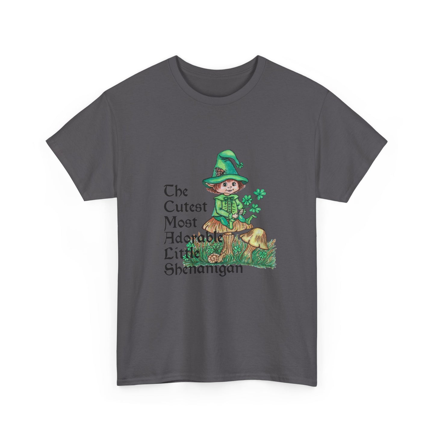 Cutest Leprechaun Unisex Heavy Cotton Tee