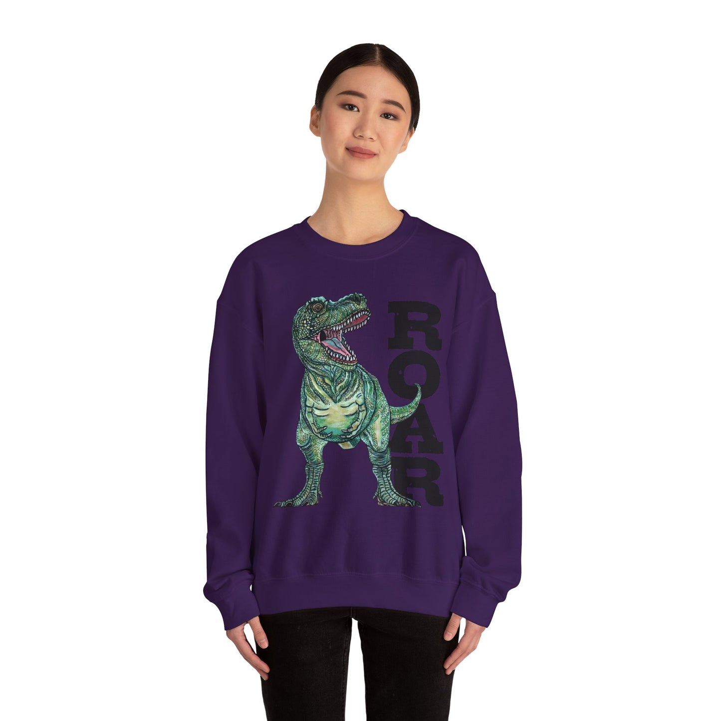 T-Rex Unisex Heavy Blend™ Crewneck Sweatshirt