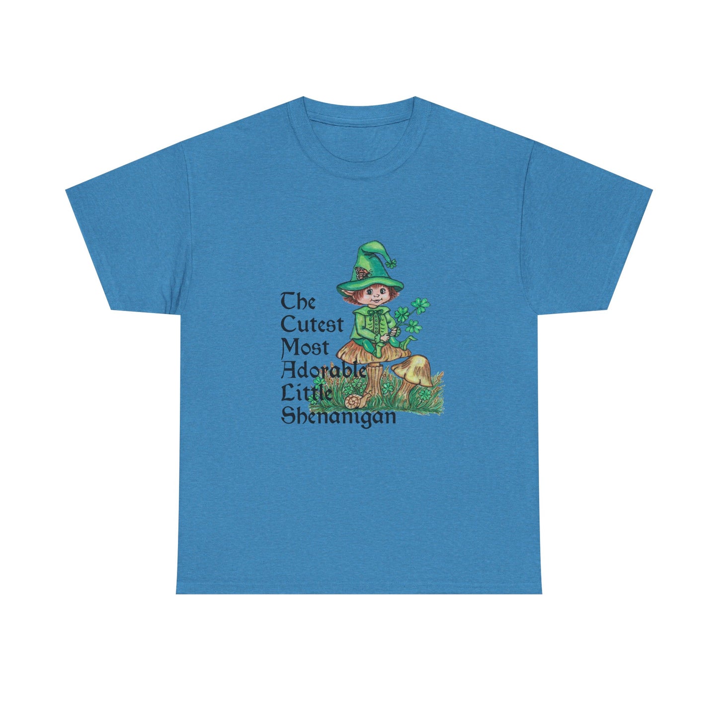 Cutest Leprechaun Unisex Heavy Cotton Tee