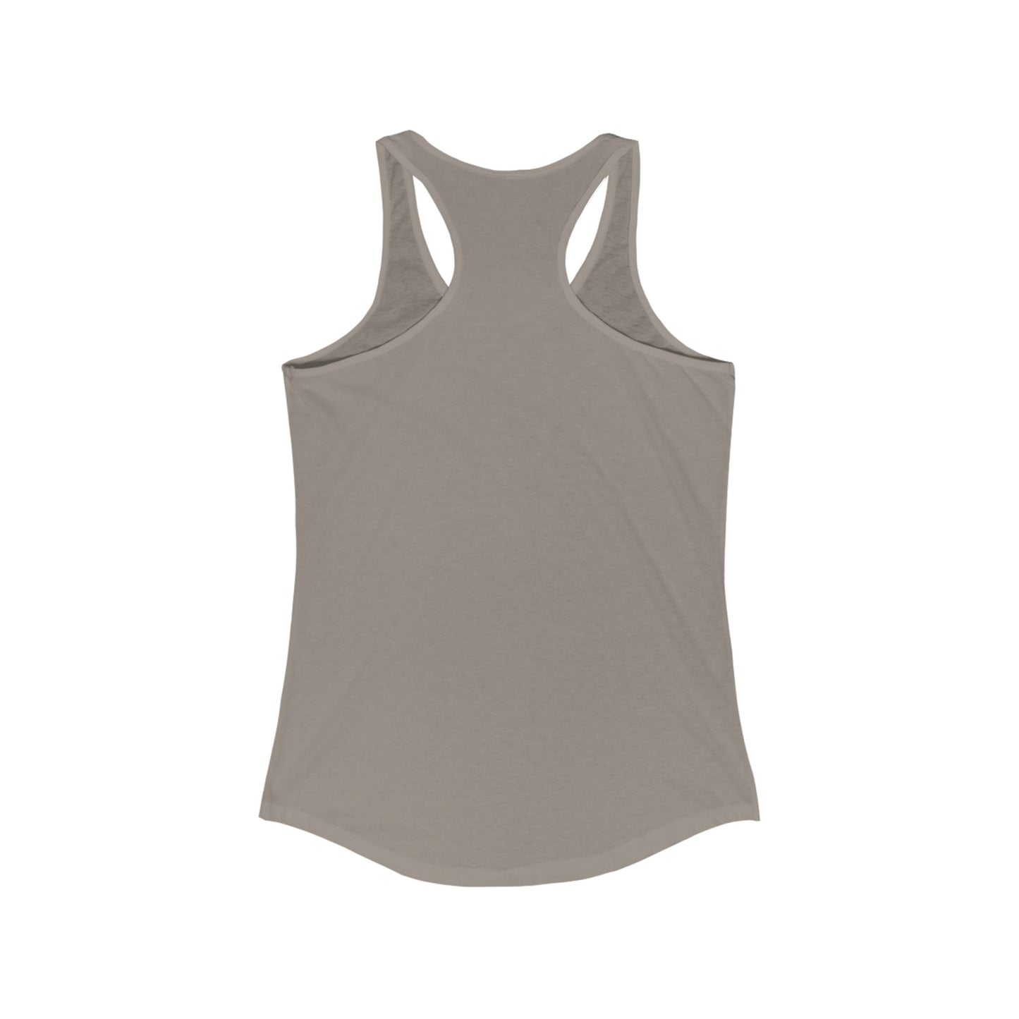 Peace Out Grey Alien Women's Ideal Racerback Tank