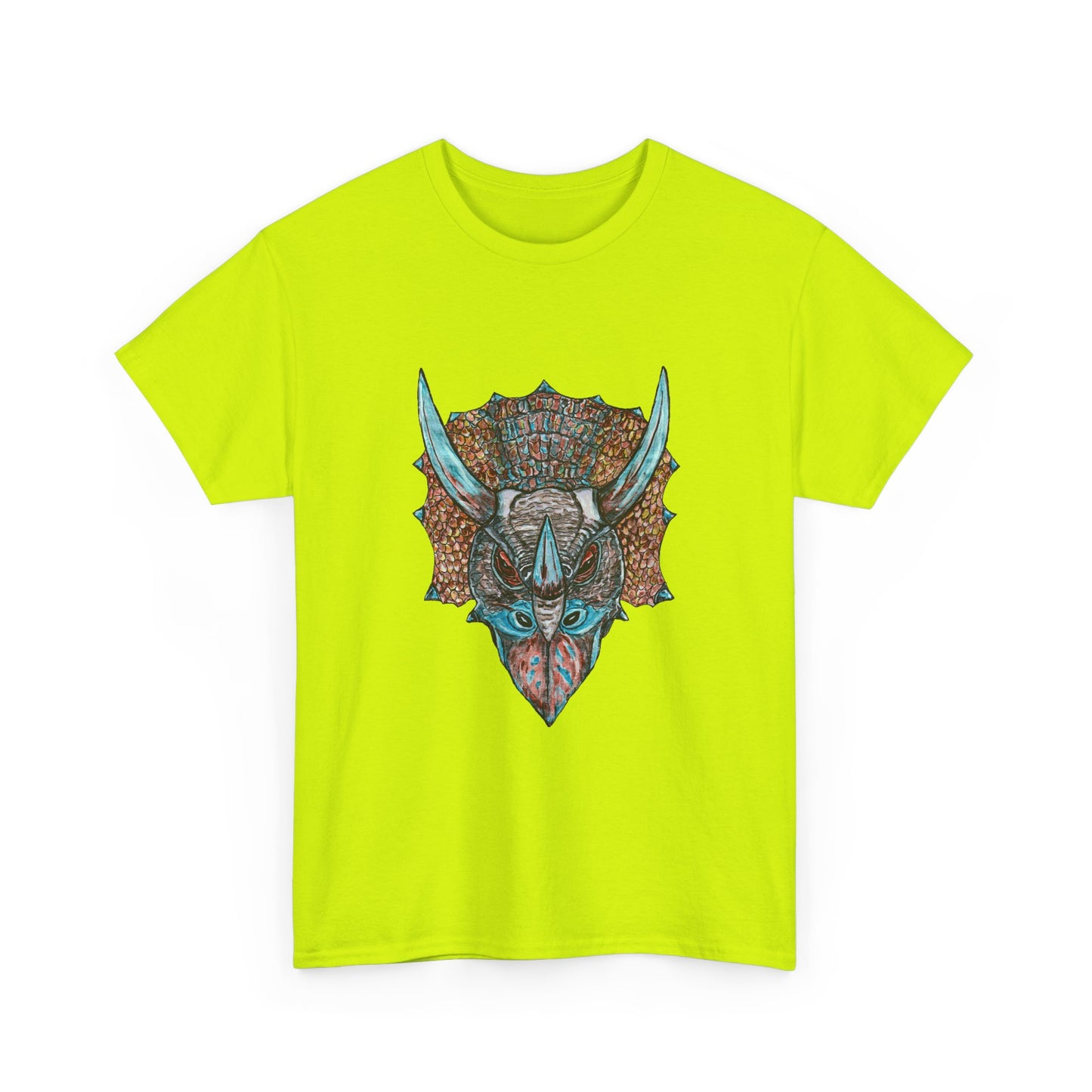 Triceratops Unisex Heavy Cotton Tee