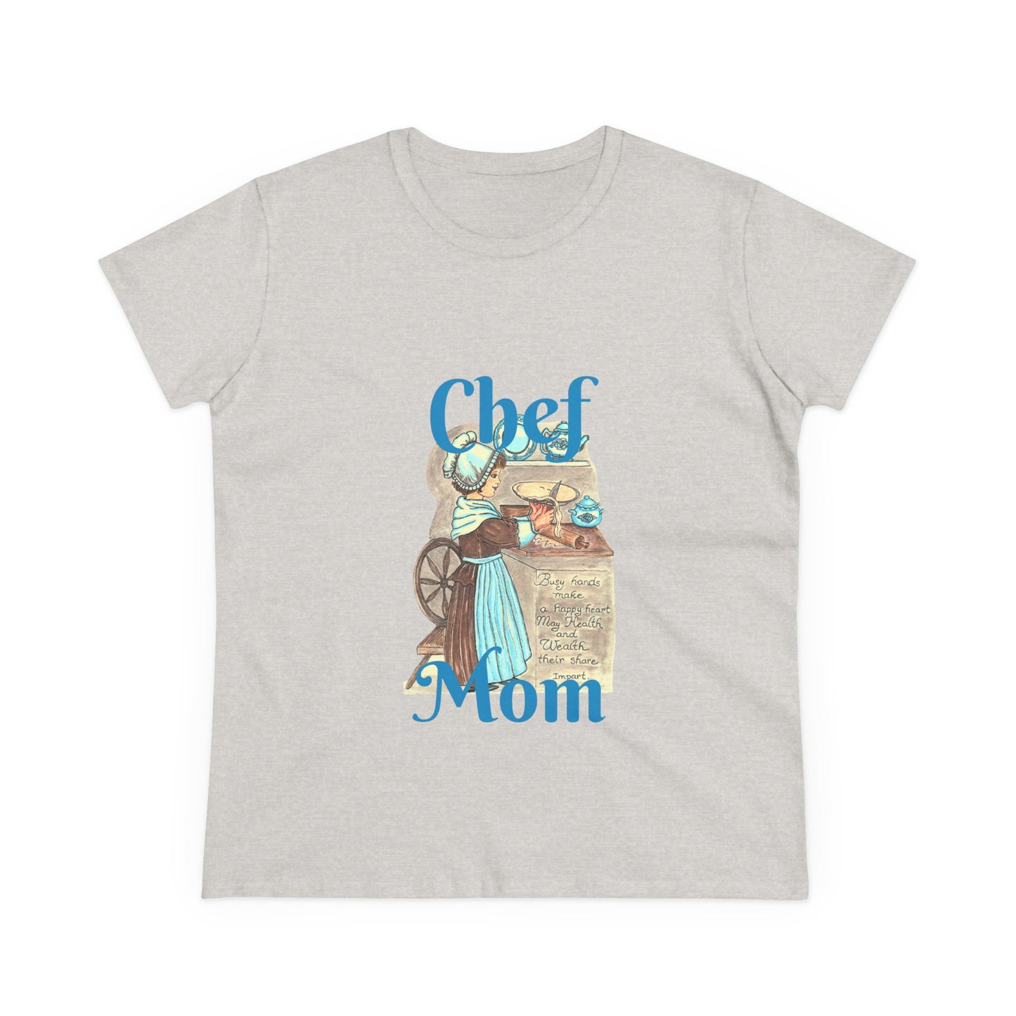 Chef Mom Women's Midweight Cotton Tee