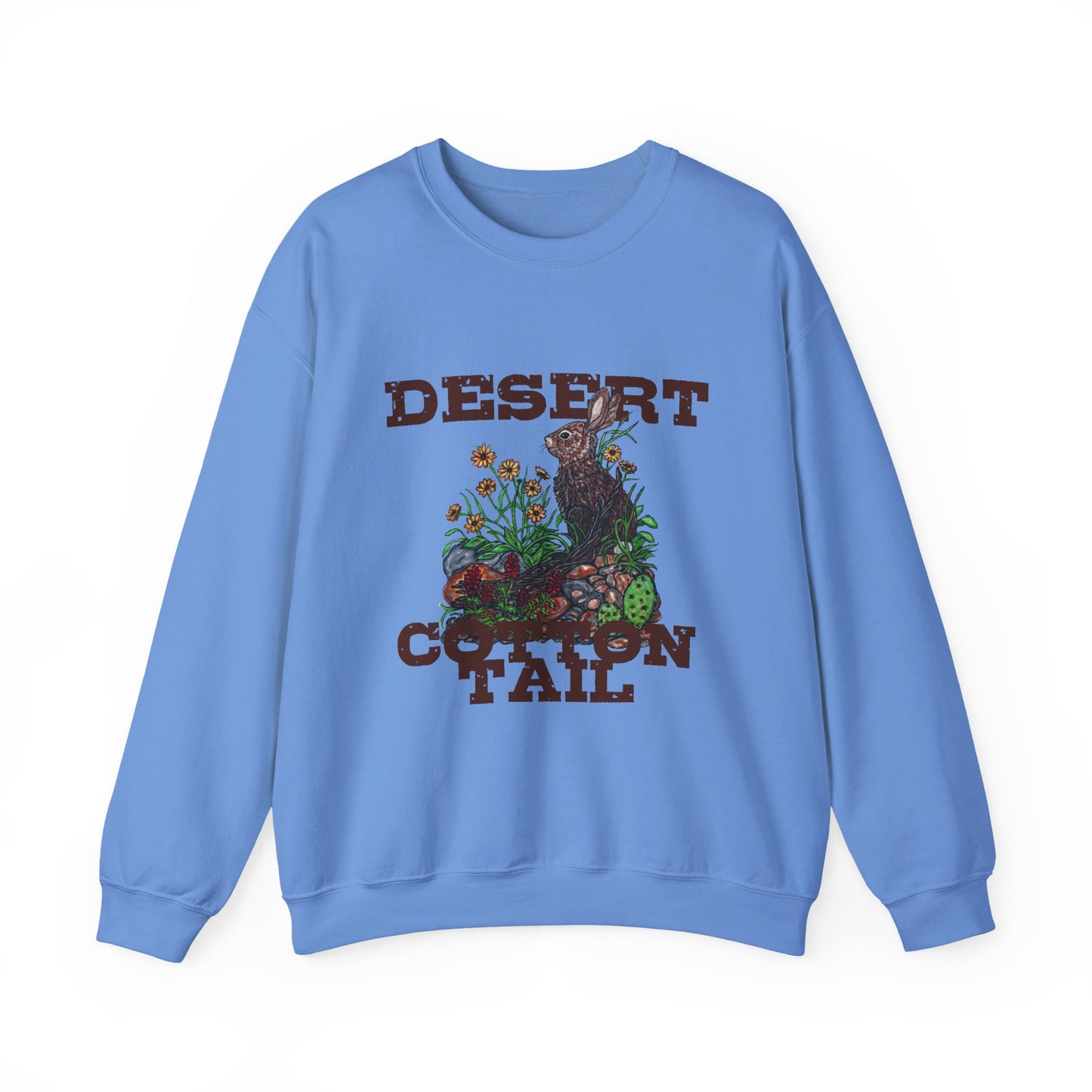 Desert Cotton Tail Unisex Heavy Blend™ Crewneck Sweatshirt