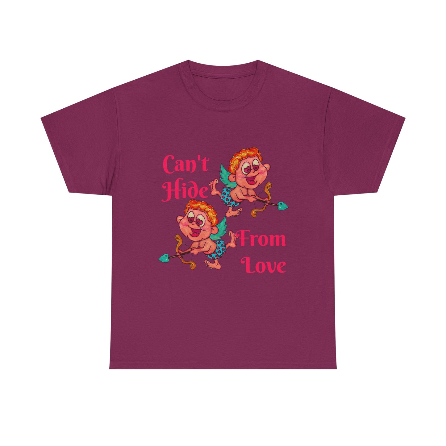 Can't Hide From Love Unisex Heavy Cotton Tee