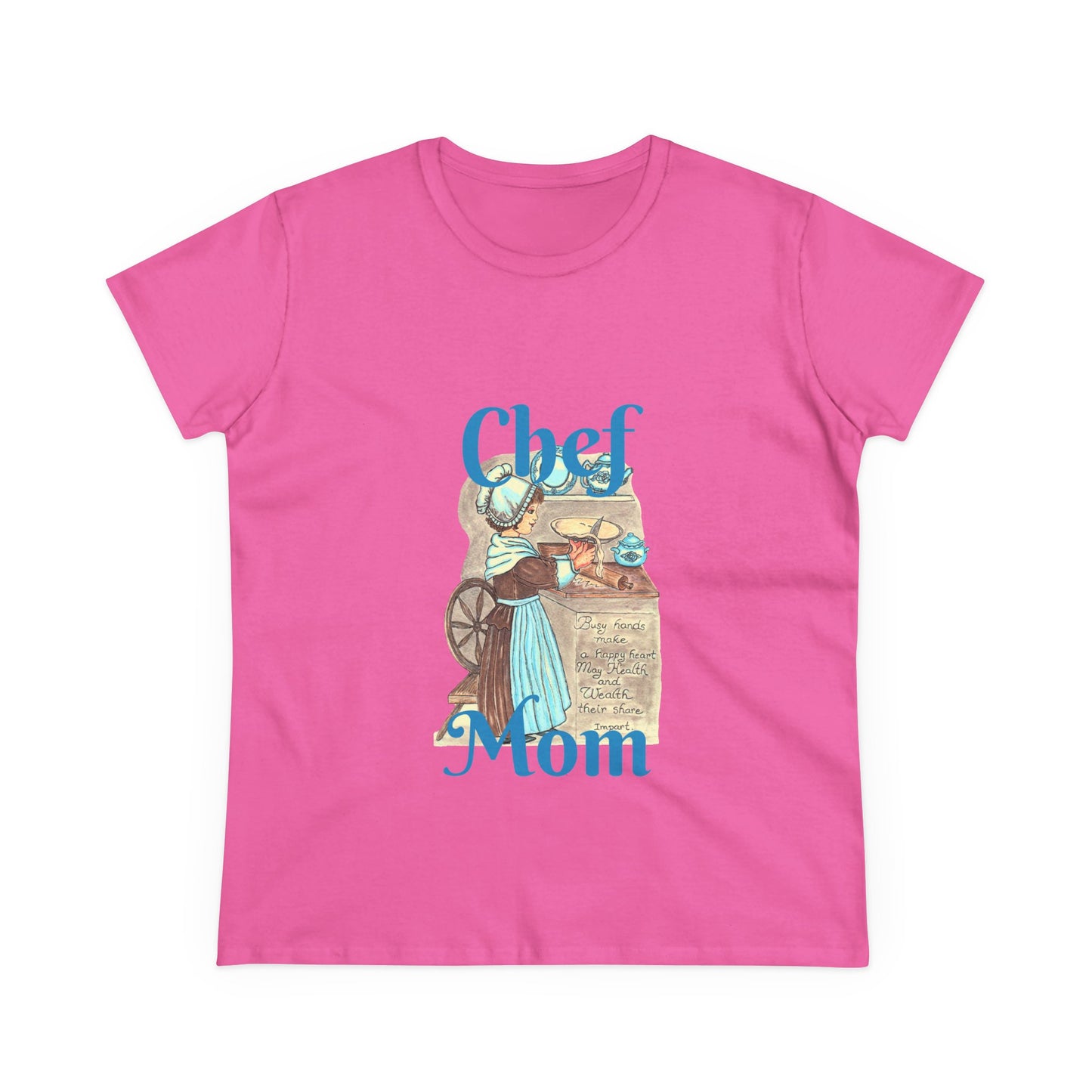 Chef Mom Women's Midweight Cotton Tee