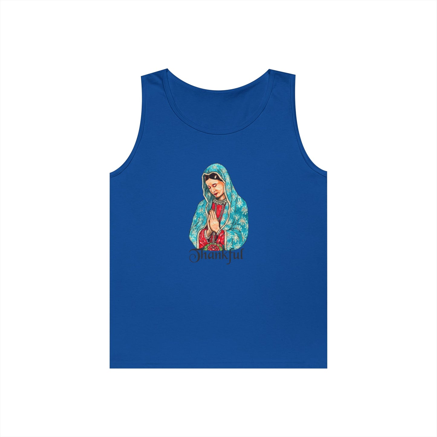 Thankful Unisex Heavy Cotton Tank Top