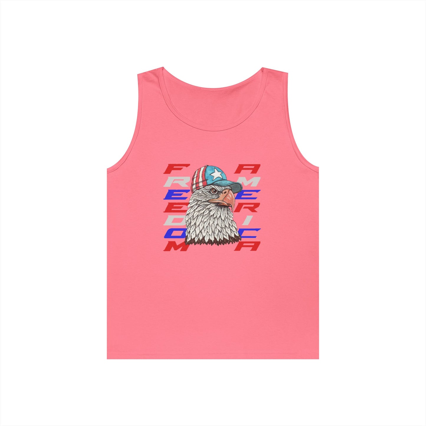 Freedom America Unisex Heavy Cotton Tank Top