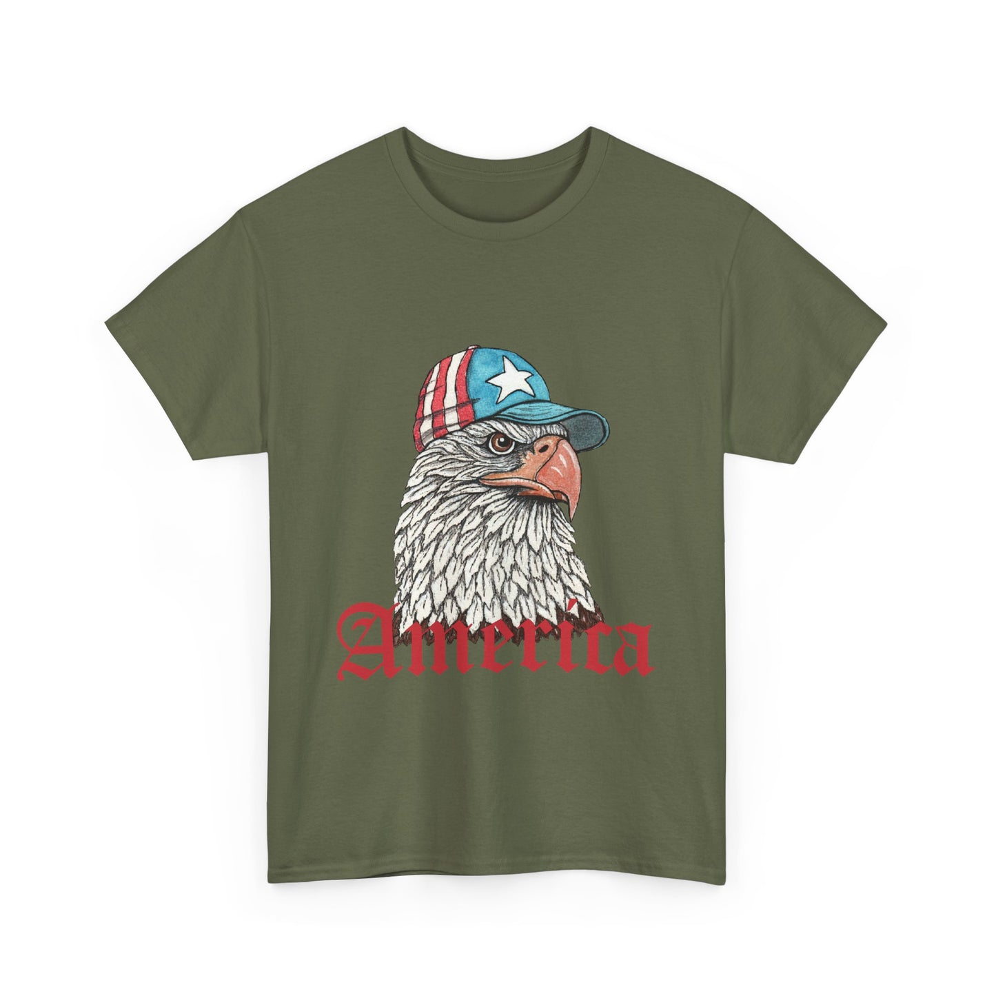 Eagle America Unisex Heavy Cotton Tee
