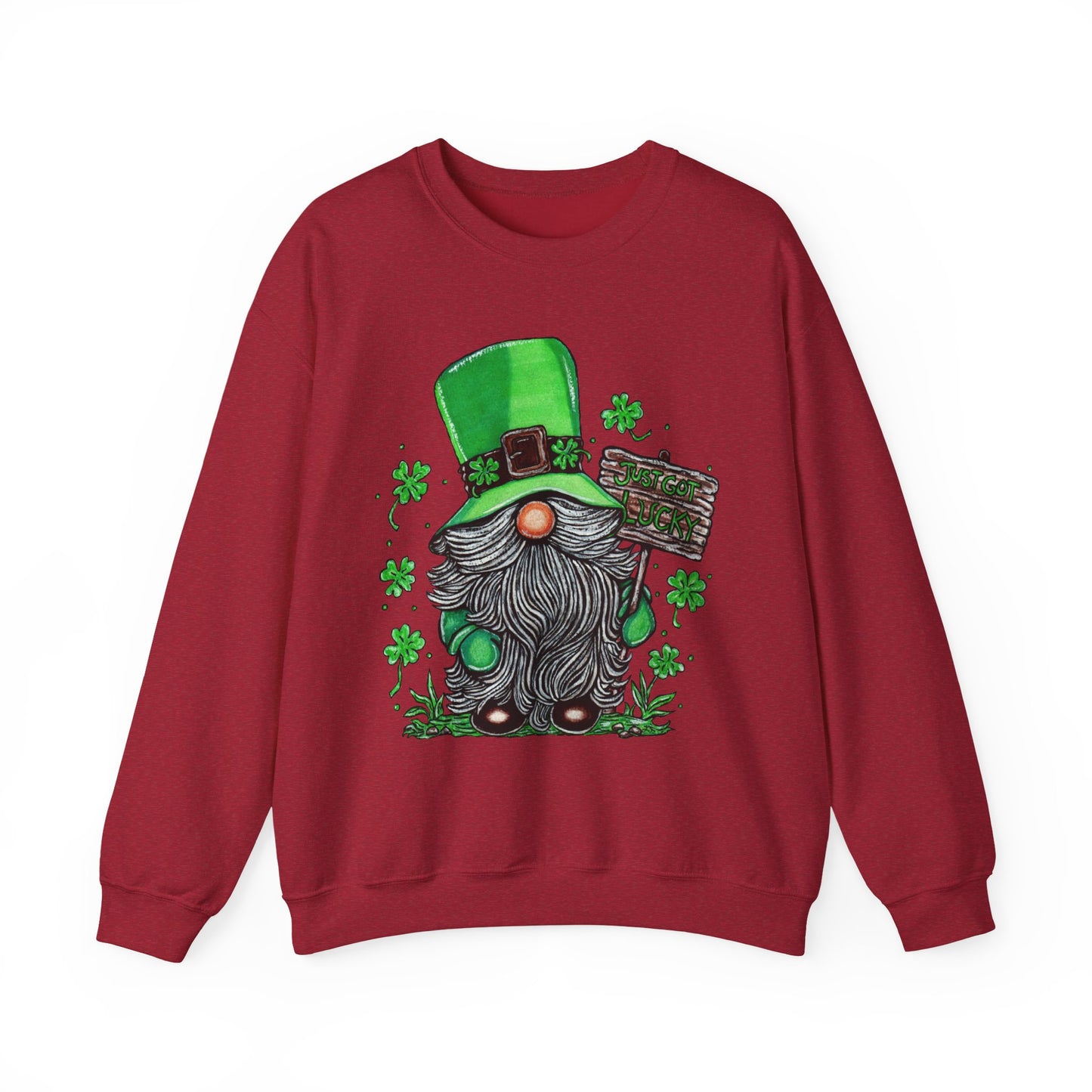 Gnomish Leprechaun Unisex Heavy Blend™ Crewneck Sweatshirt
