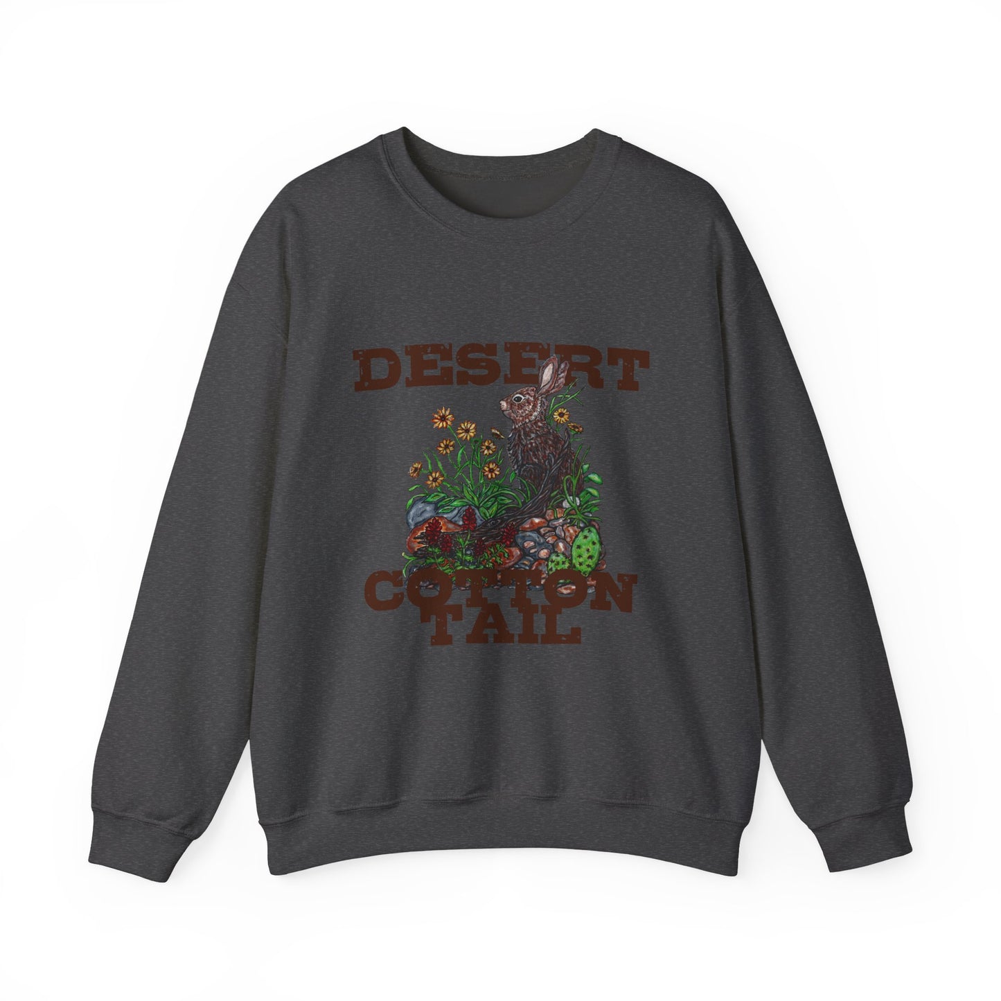 Desert Cotton Tail Unisex Heavy Blend™ Crewneck Sweatshirt