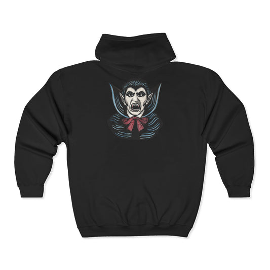 Dracula Unisex Heavy Blend™ Full Zip Hooded Sweatshirt