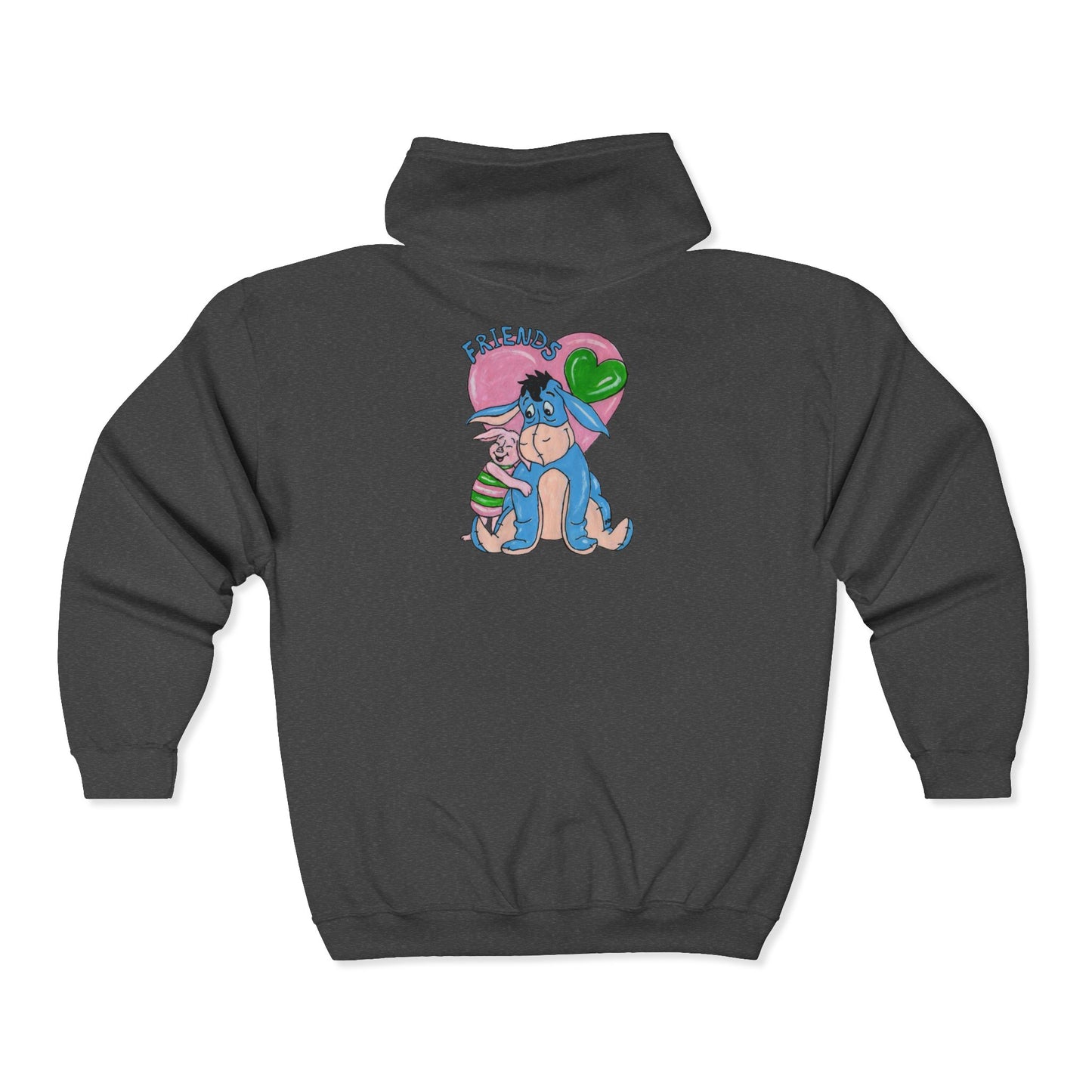 Best Friends Unisex Heavy Blend™ Full Zip Hooded Sweatshirt
