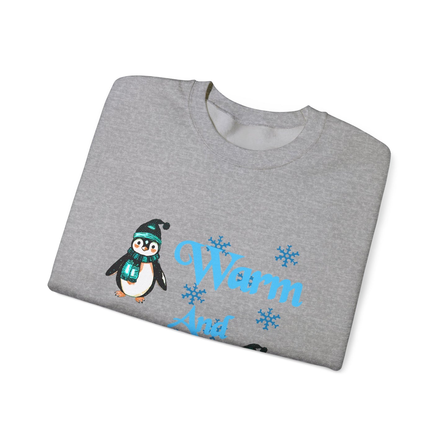 Warm and Fuzzy Unisex Heavy Blend™ Crewneck Sweatshirt