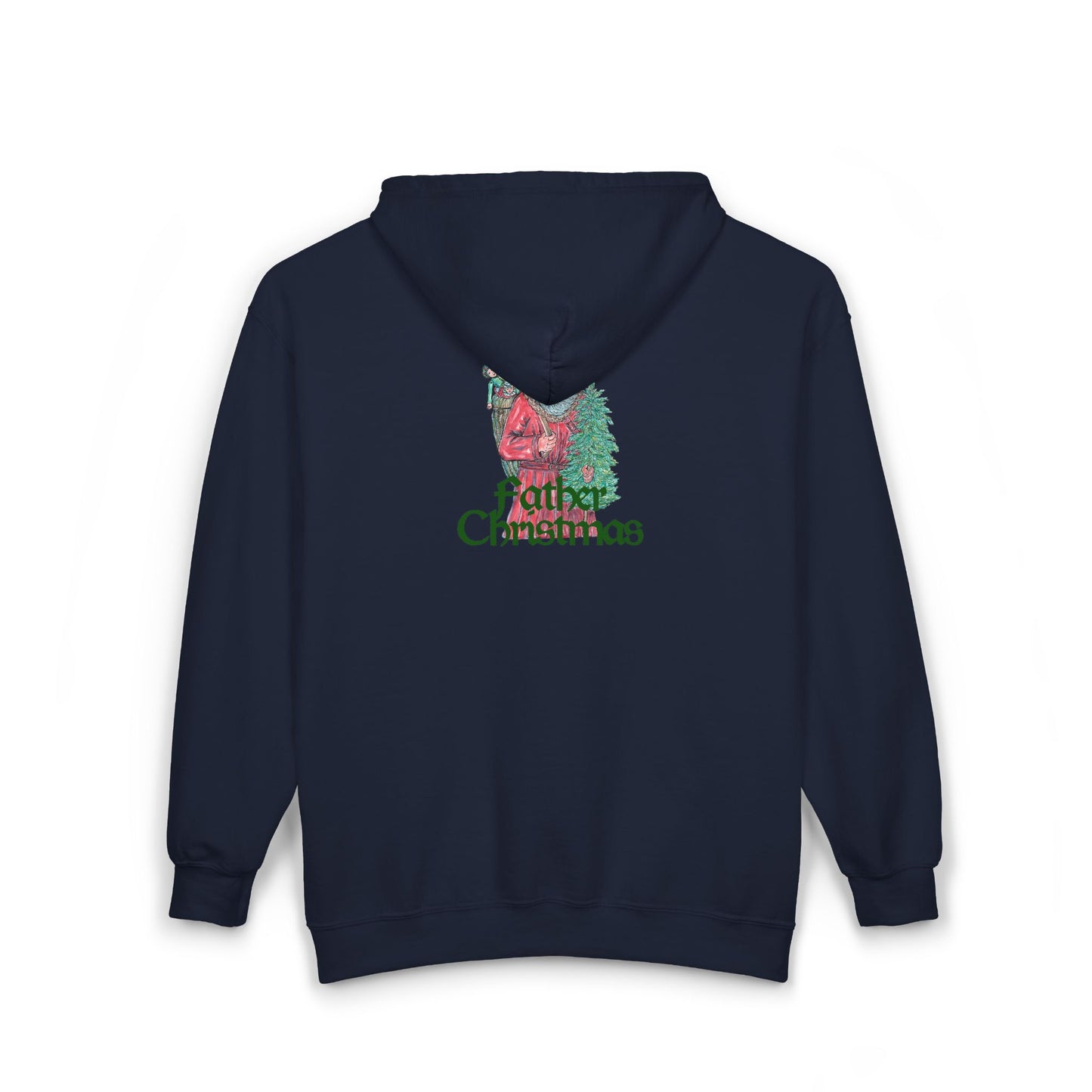 Father Christmas Unisex Heavy Blend™ Full Zip Hooded Sweatshirt