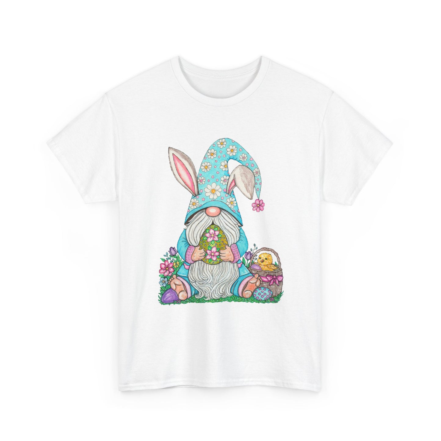 Easter Gnome Unisex Heavy Cotton Tee
