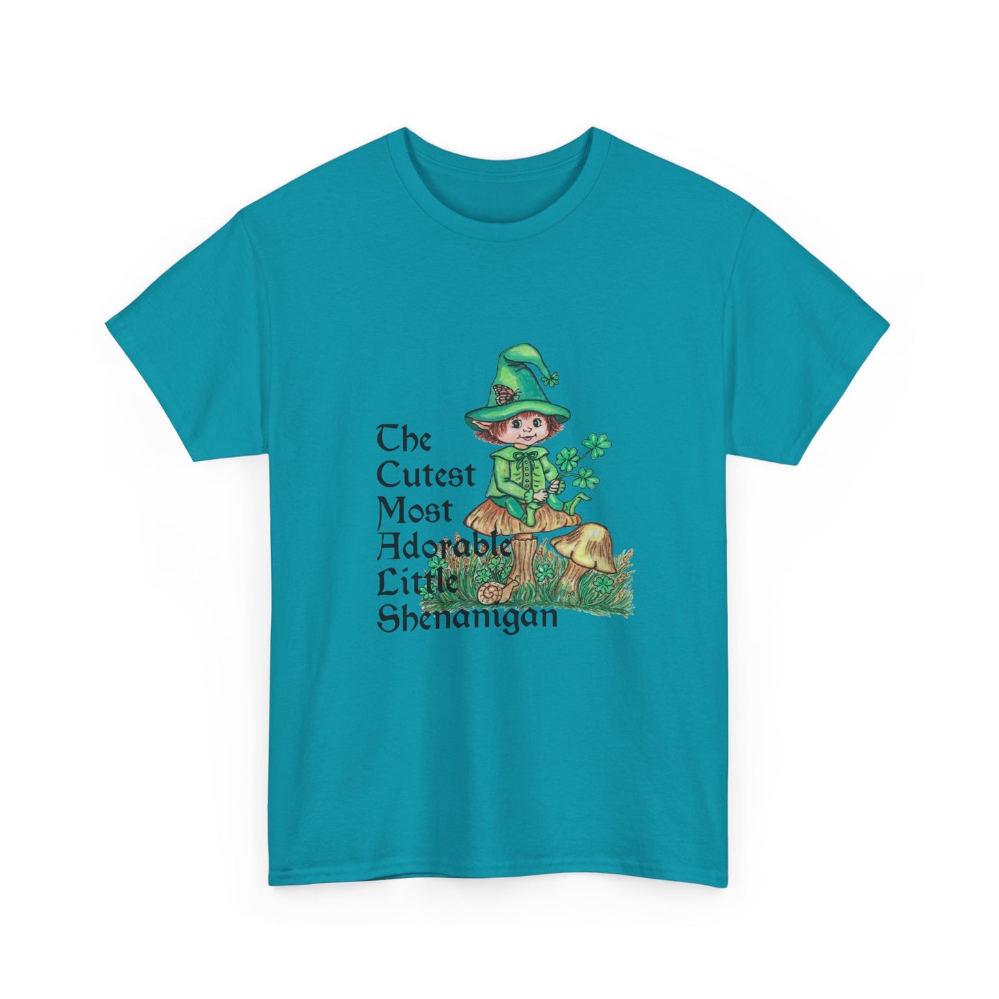 Cutest Leprechaun Unisex Heavy Cotton Tee