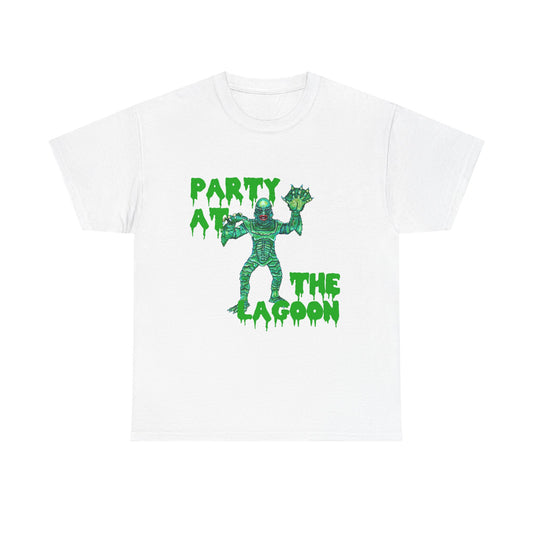 Party at the Lagoon Unisex Heavy Cotton Tee