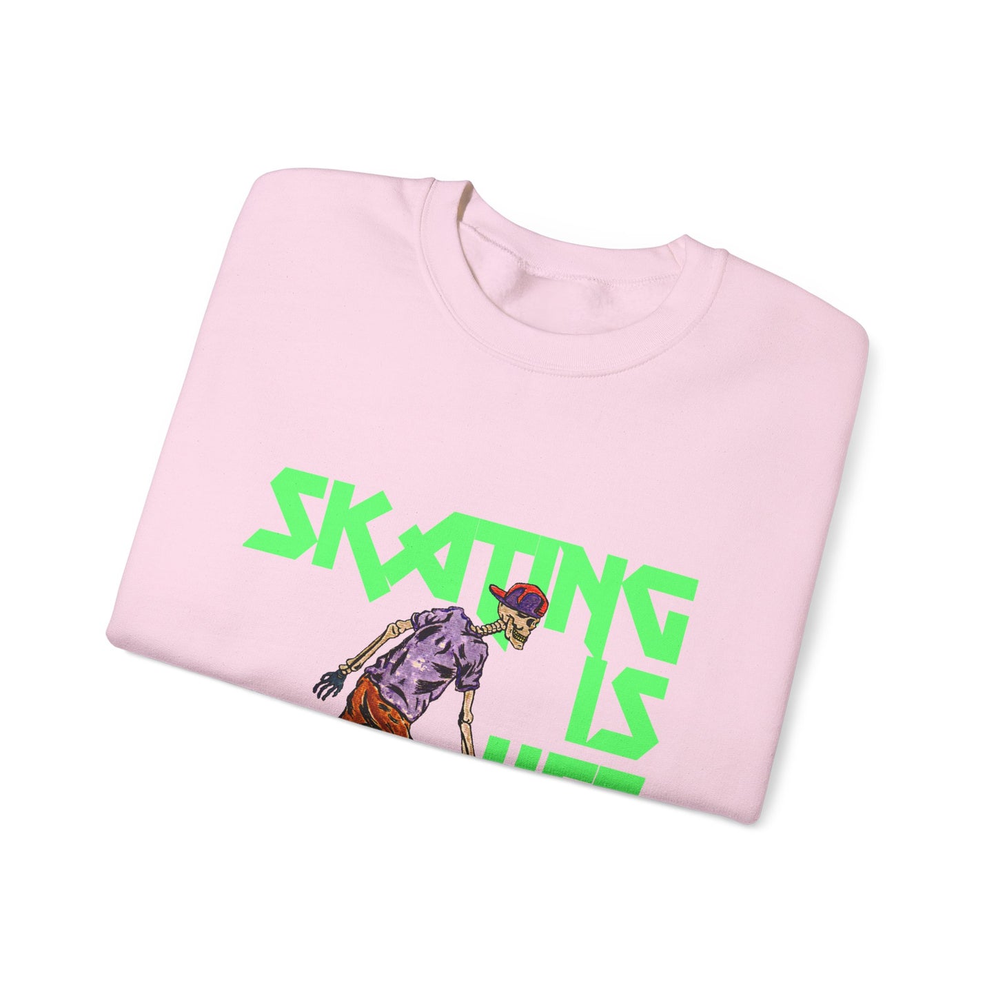 Skating is Life Unisex Heavy Blend™ Crewneck Sweatshirt