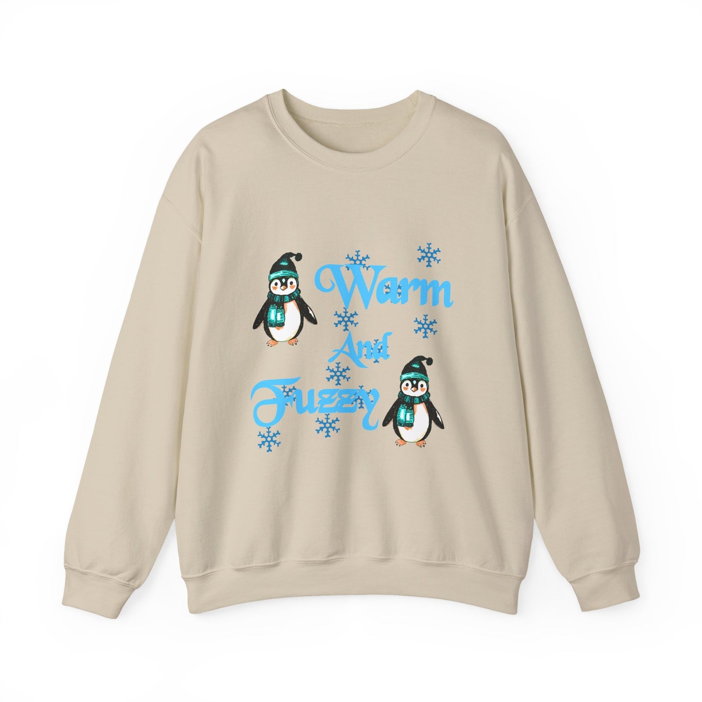 Warm and Fuzzy Unisex Heavy Blend™ Crewneck Sweatshirt