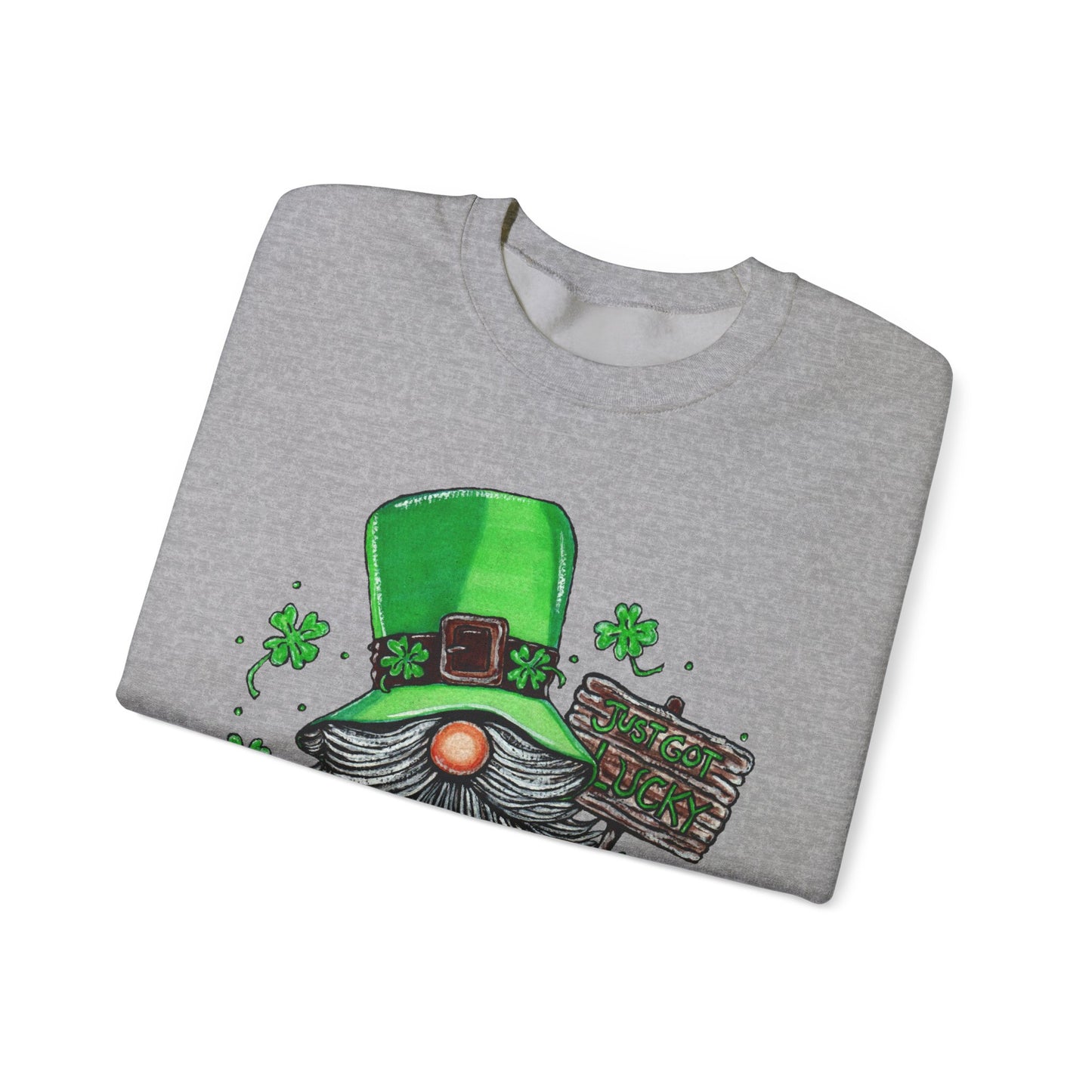 Gnomish Leprechaun Unisex Heavy Blend™ Crewneck Sweatshirt
