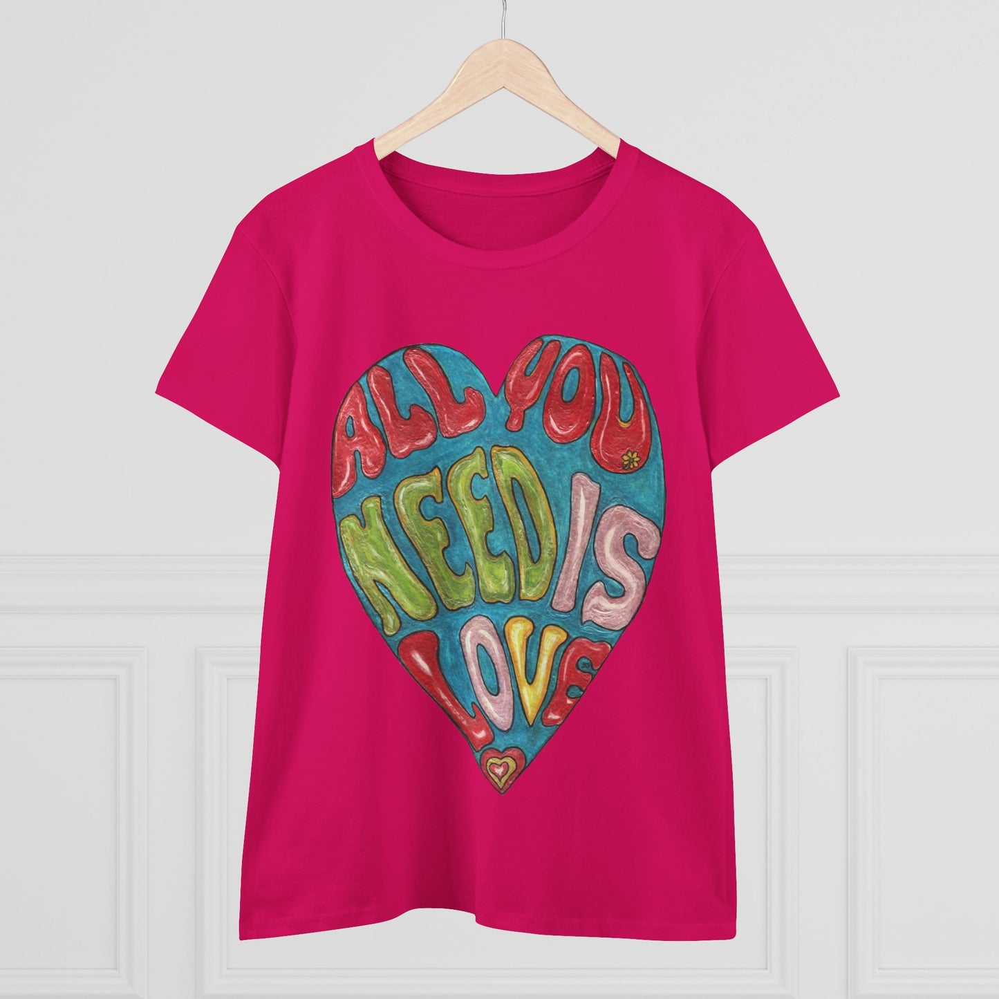 Love Women's Midweight Cotton Tee