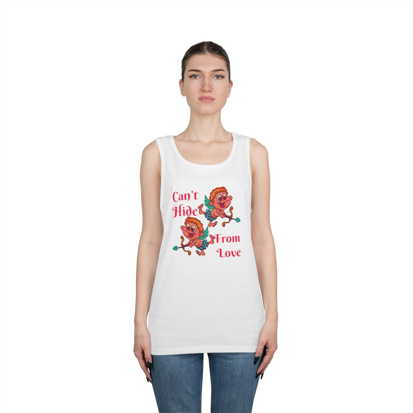Can't Hide From Love Unisex Heavy Cotton Tank Top