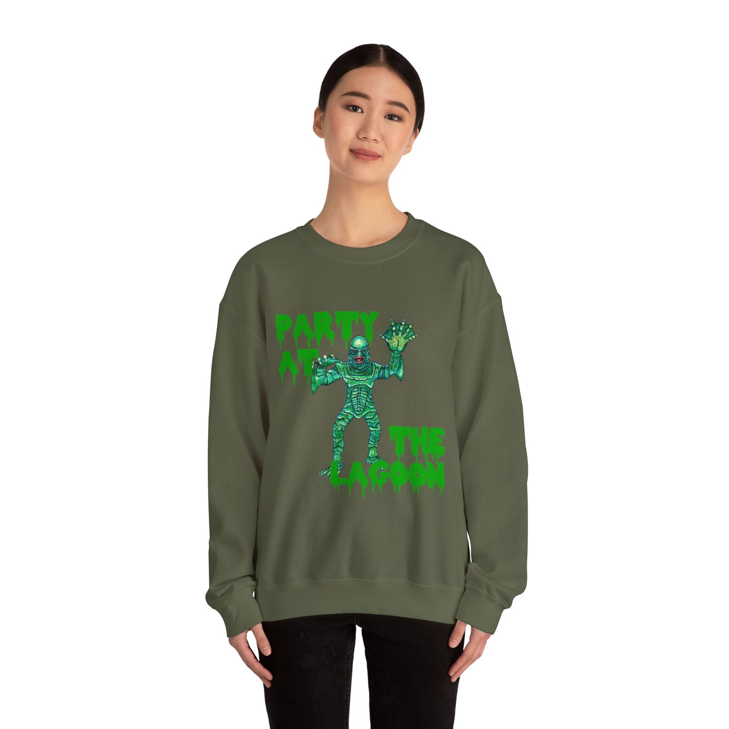 Party at the Lagoon Unisex Heavy Blend™ Crewneck Sweatshirt