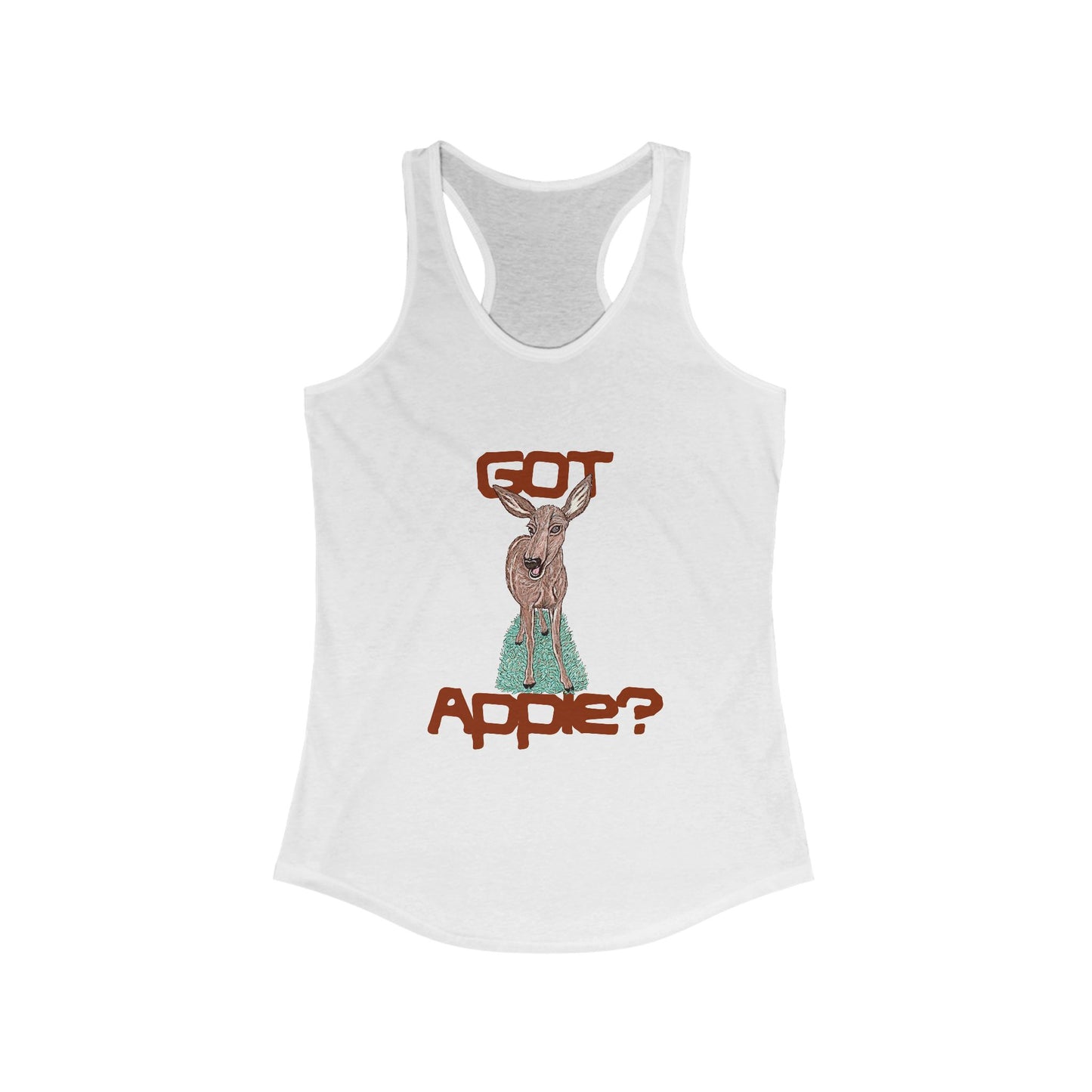 Got Apple? Women's Ideal Racerback Tank