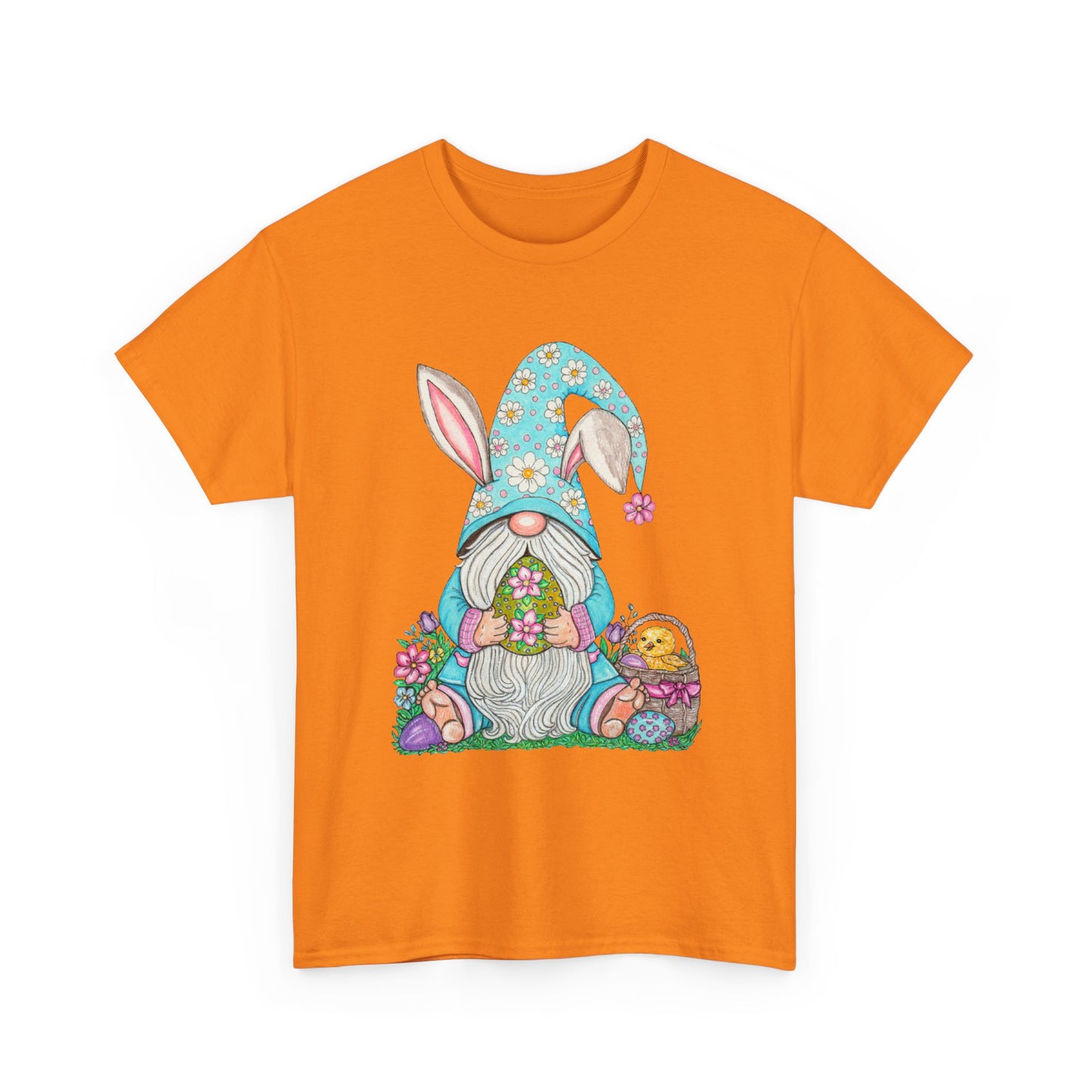 Easter Gnome Unisex Heavy Cotton Tee