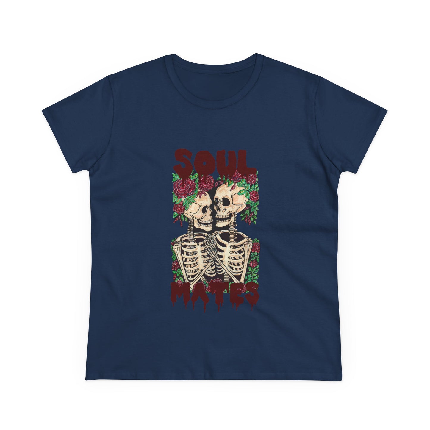 Soul Mates Women's Midweight Cotton Tee