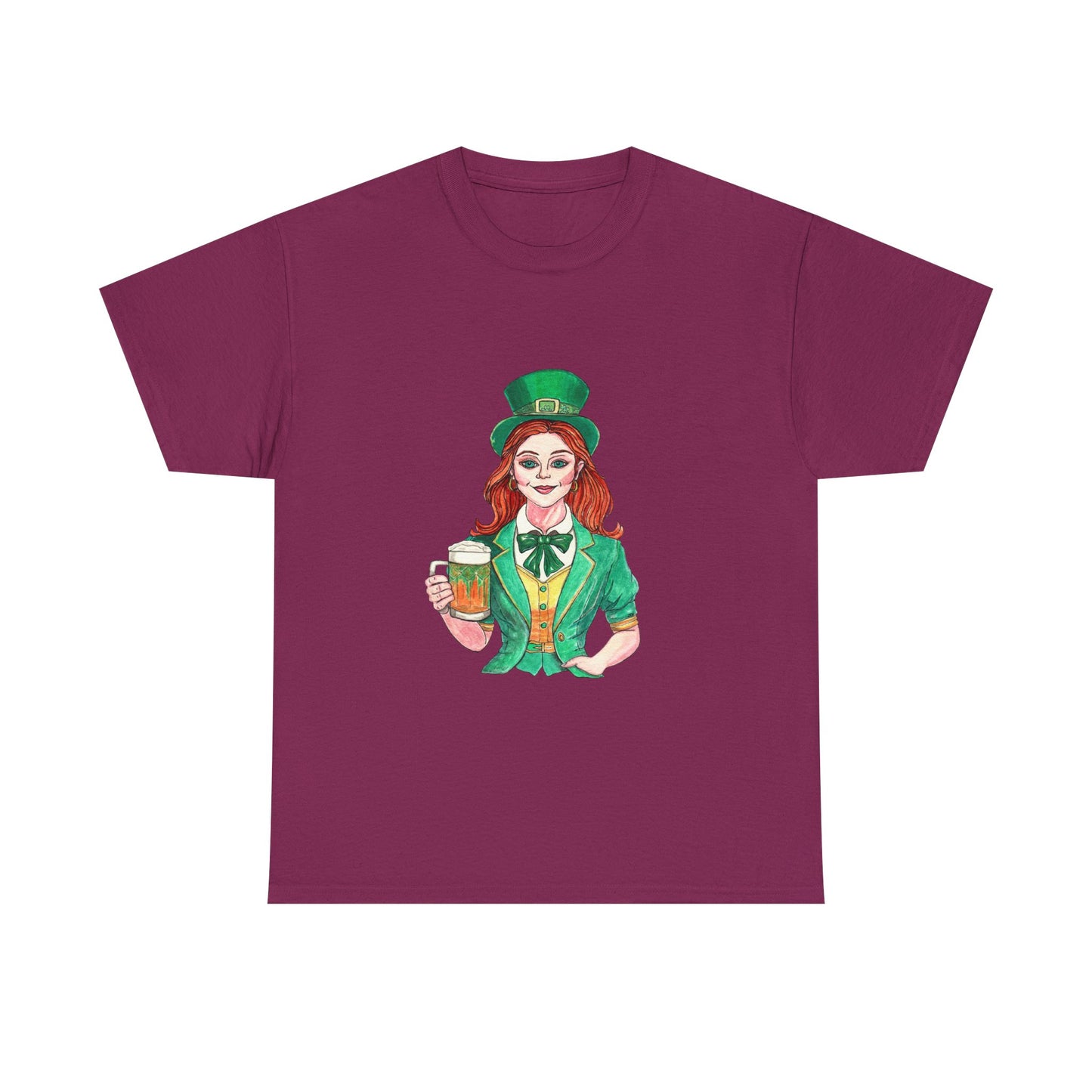 Paddys Day Cheers Unisex Heavy Cotton Tee