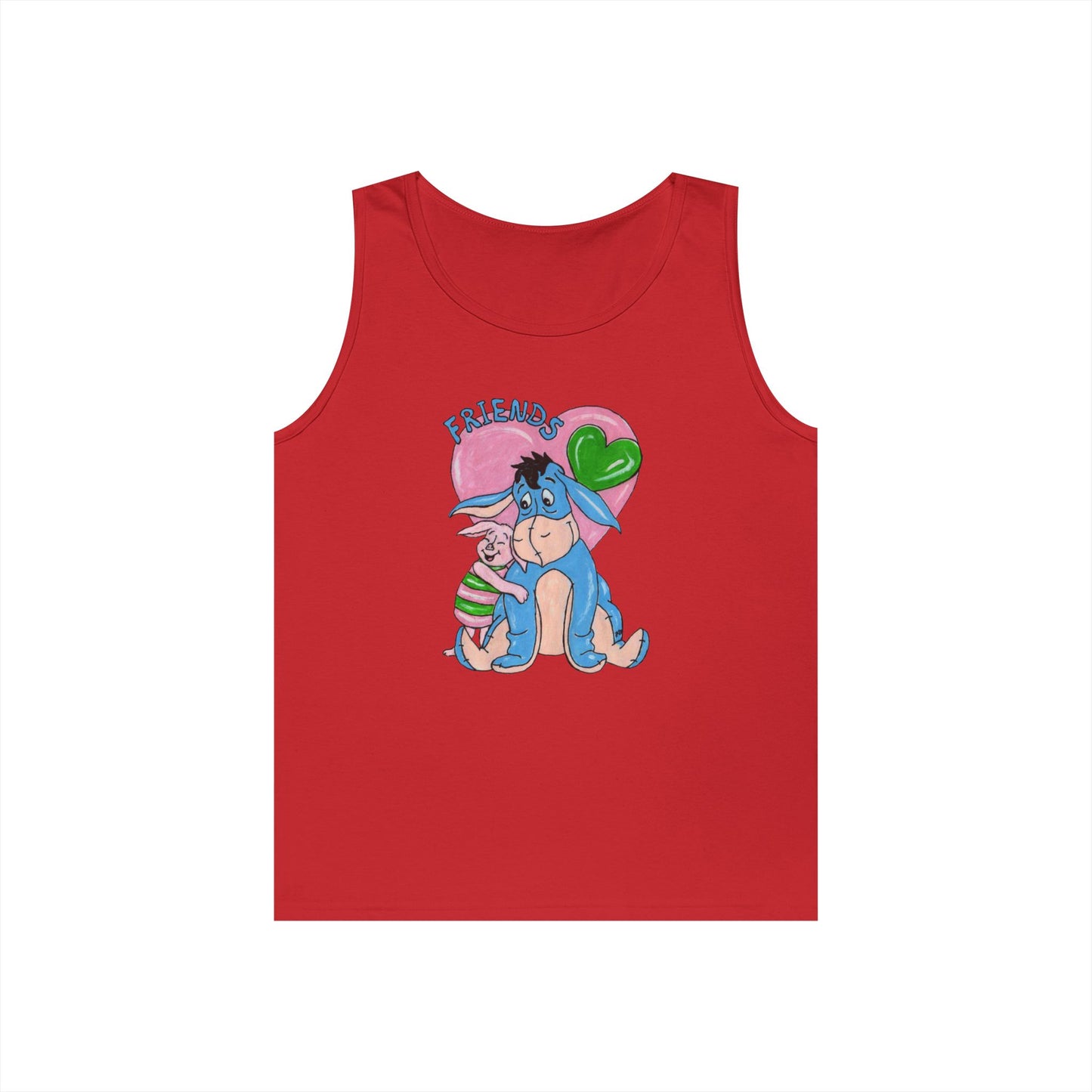 Best Friends Unisex Heavy Cotton Tank Top