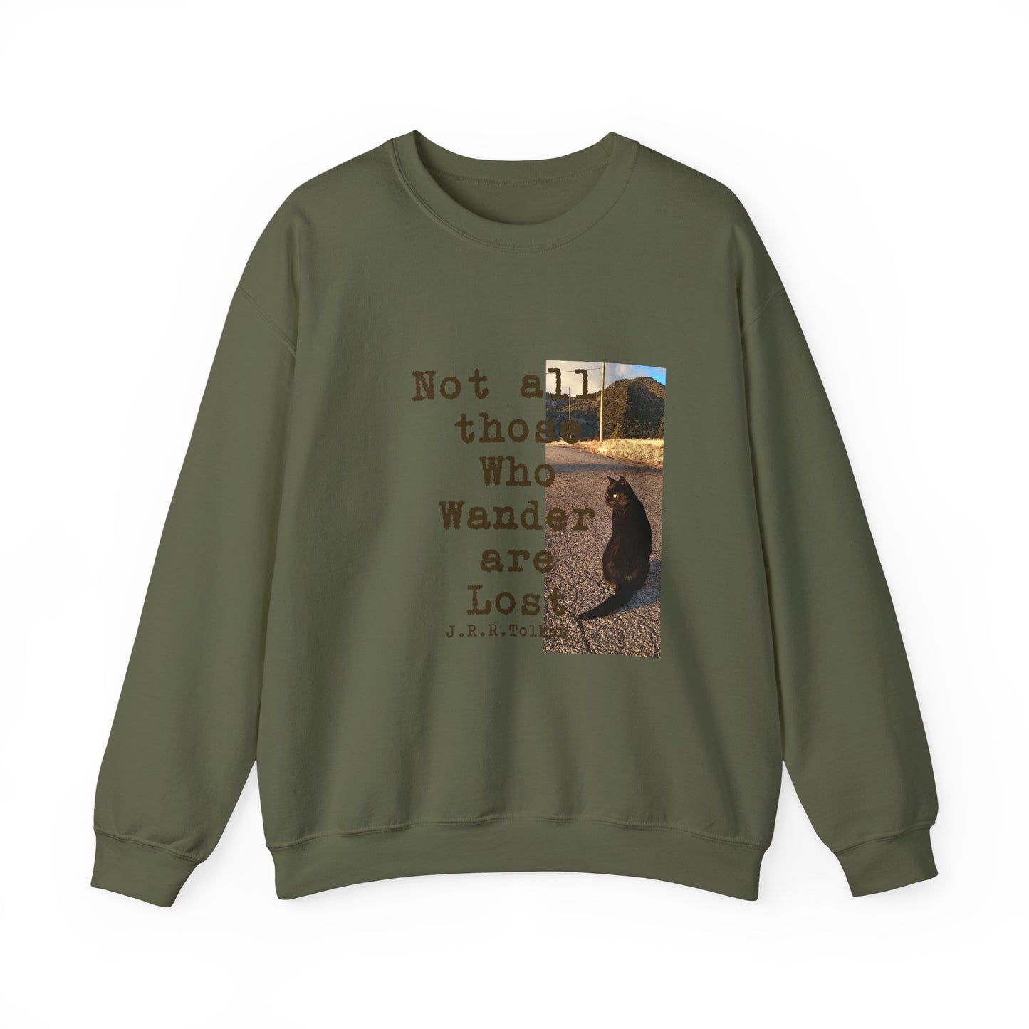 Wandering Kitty Unisex Heavy Blend™ Crewneck Sweatshirt