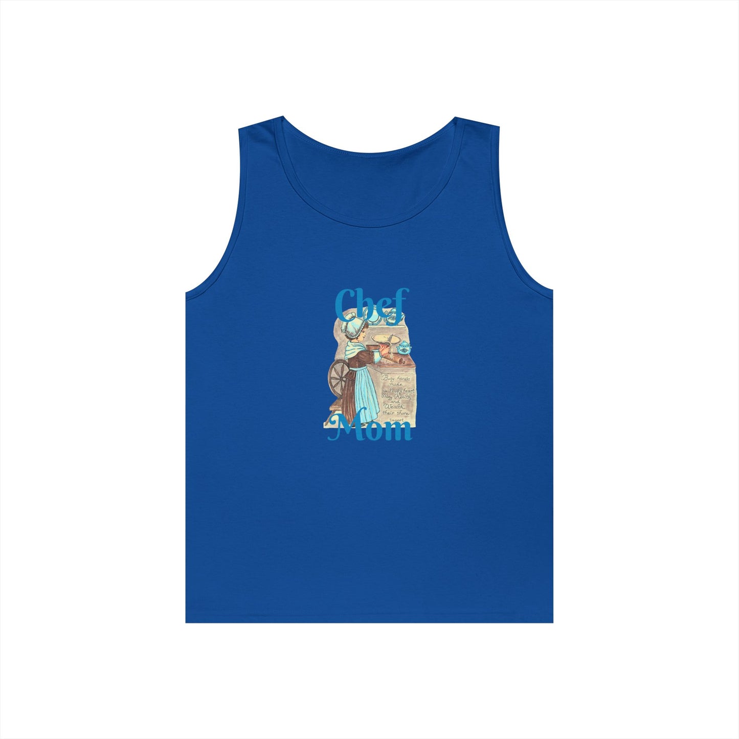 Chef Mom Unisex Heavy Cotton Tank Top