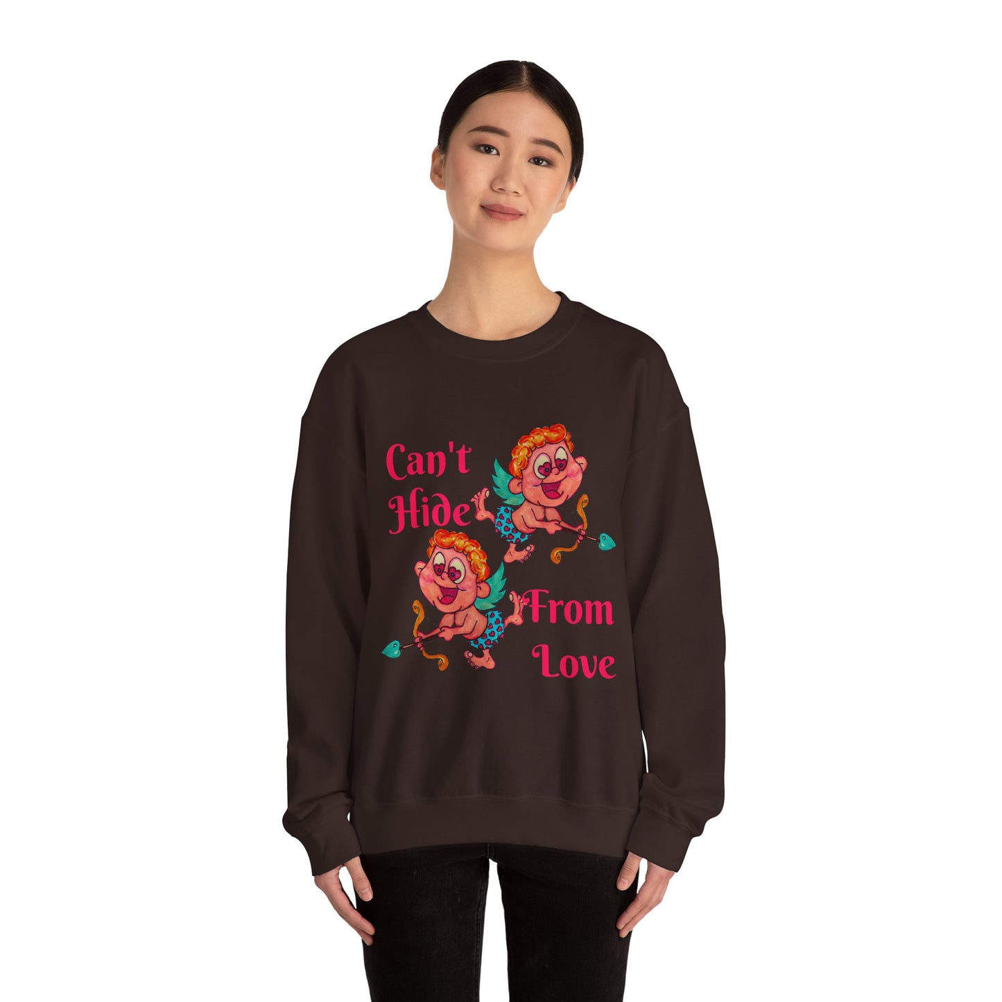 Can't Hide From Love Unisex Heavy Blend™ Crewneck Sweatshirt