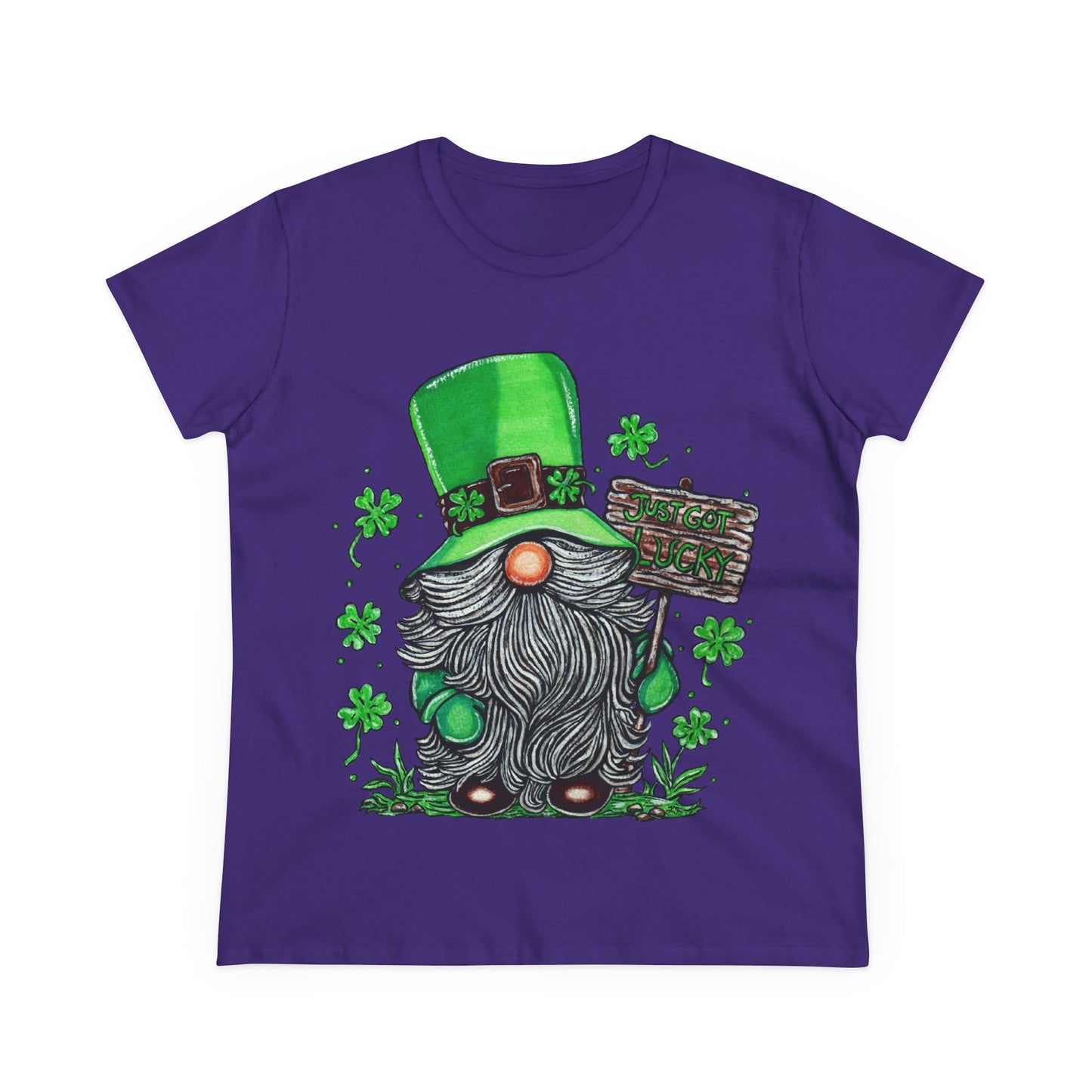 Gnomish Leprechaun Women's Midweight Cotton Tee