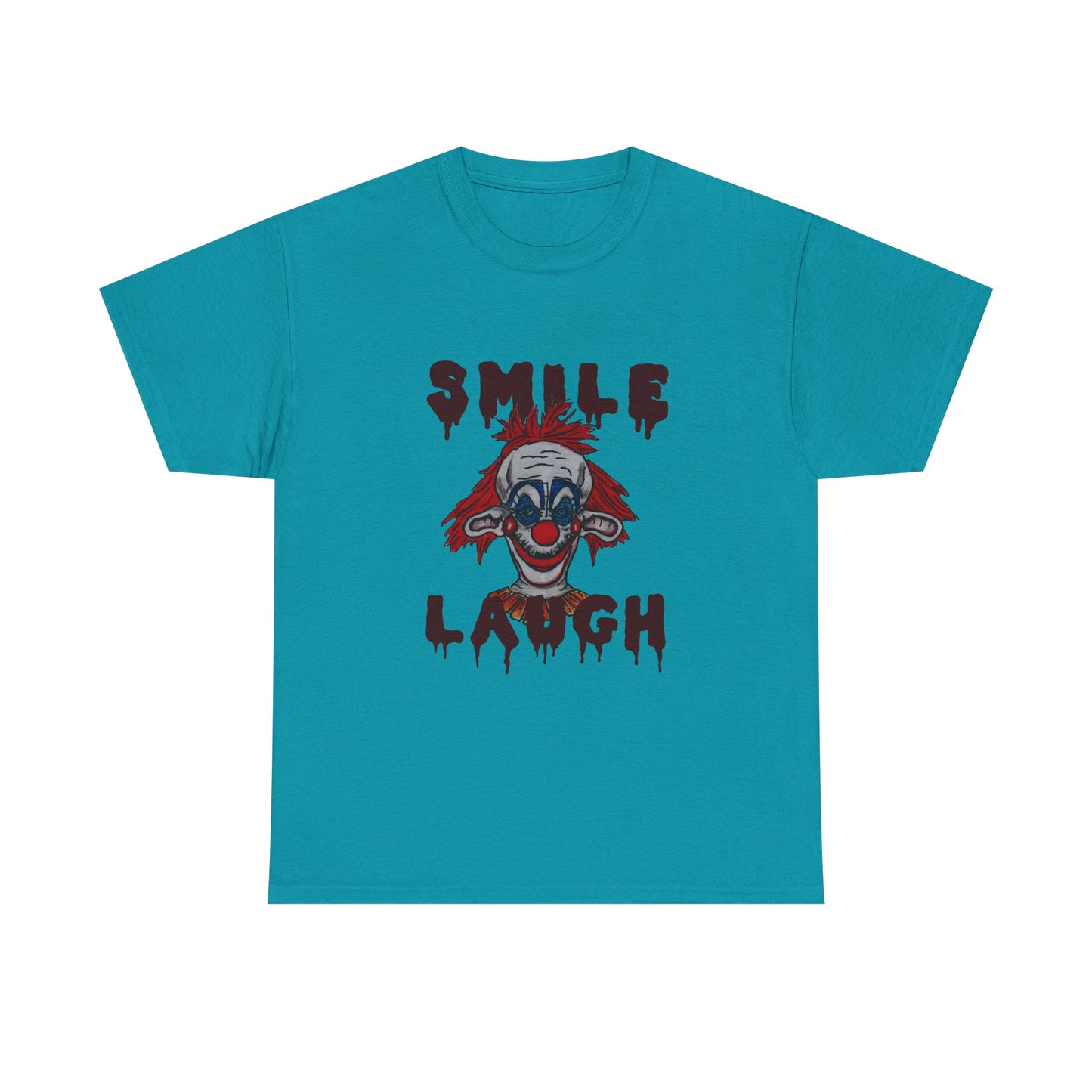 Smile, Laugh Unisex Heavy Cotton Tee