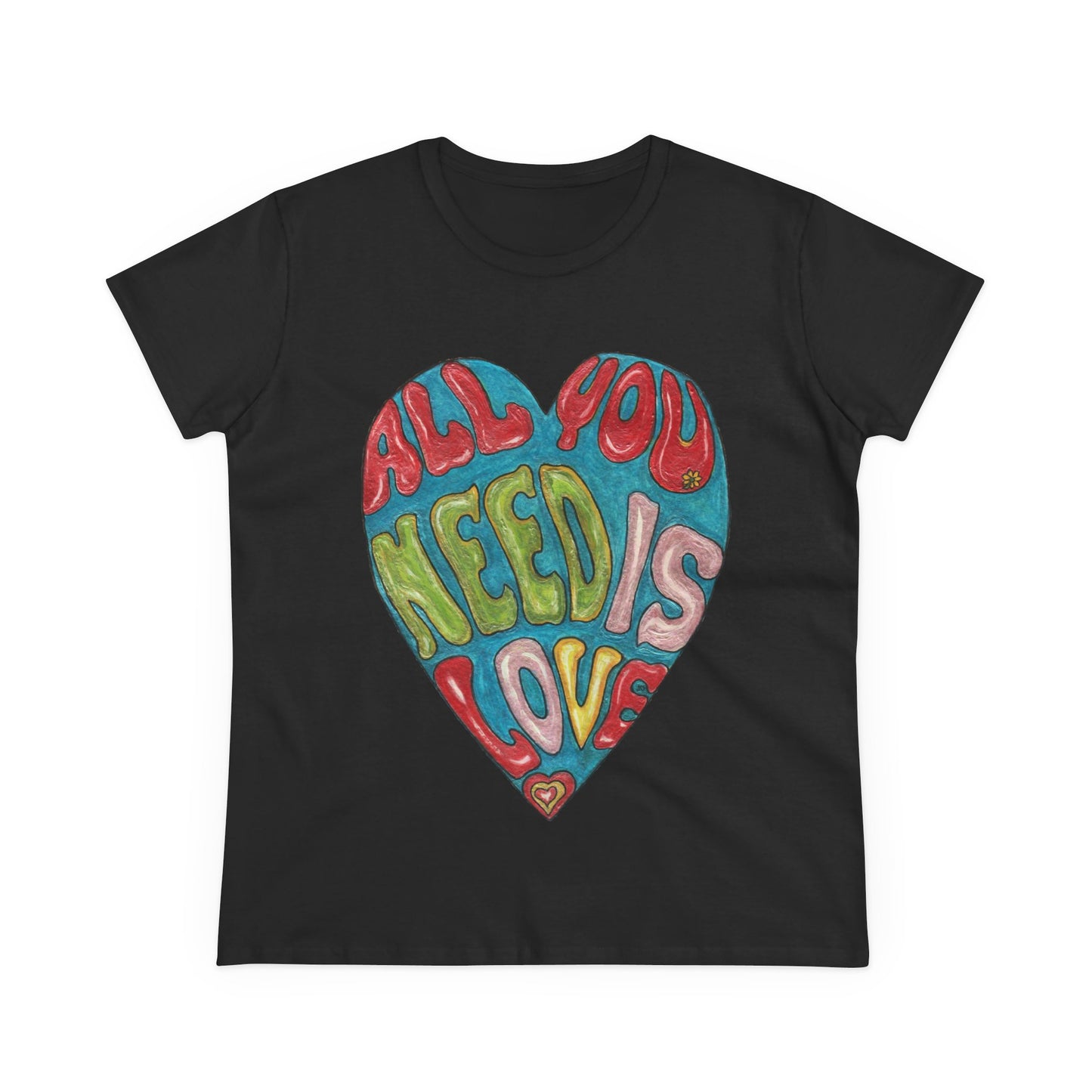 Love Women's Midweight Cotton Tee