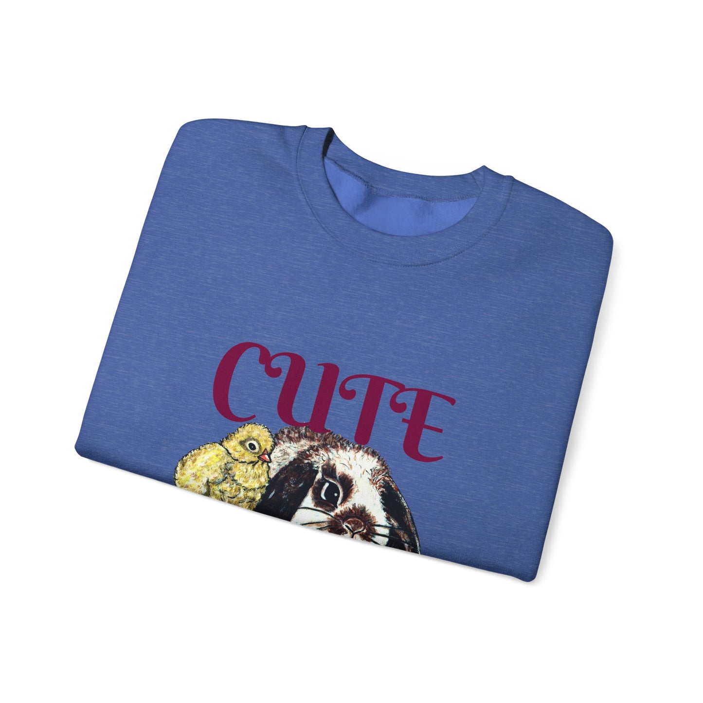 Cute and Fluffy Unisex Heavy Blend™ Crewneck Sweatshirt